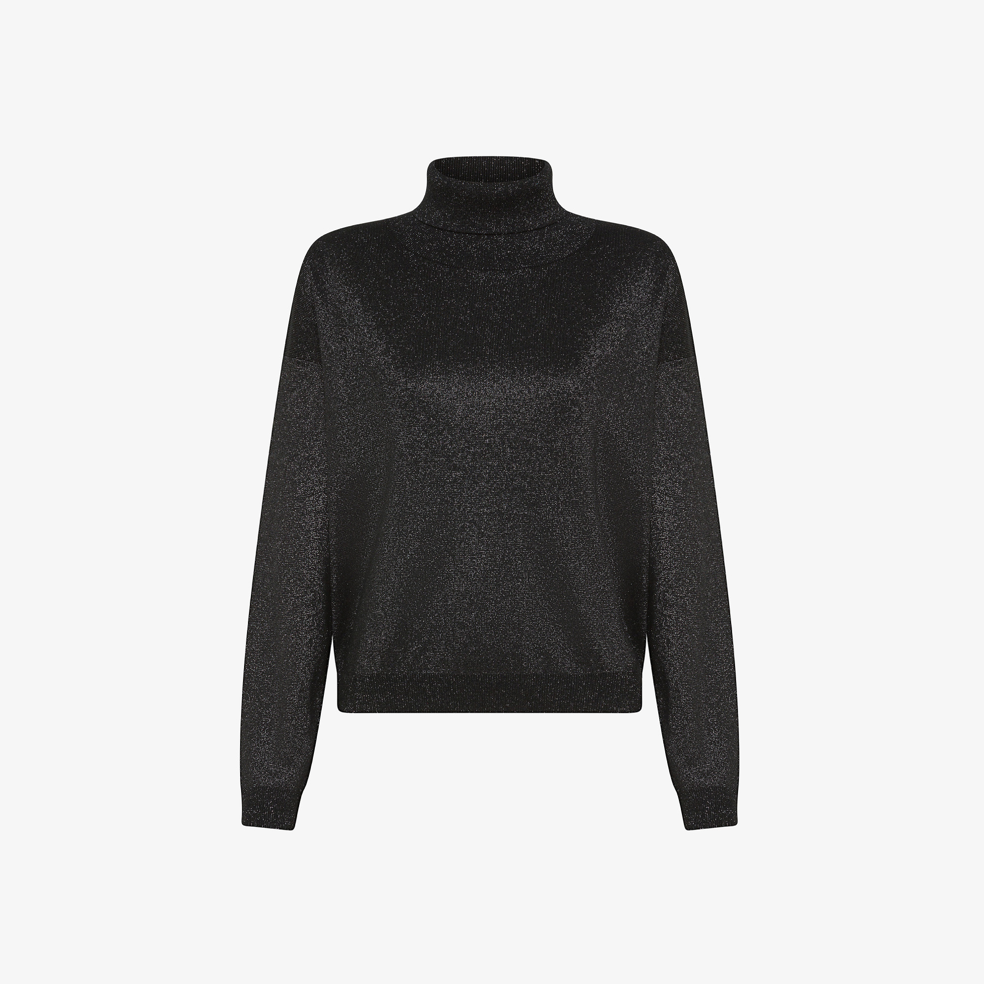 TURTLE NECK LUREX NERO