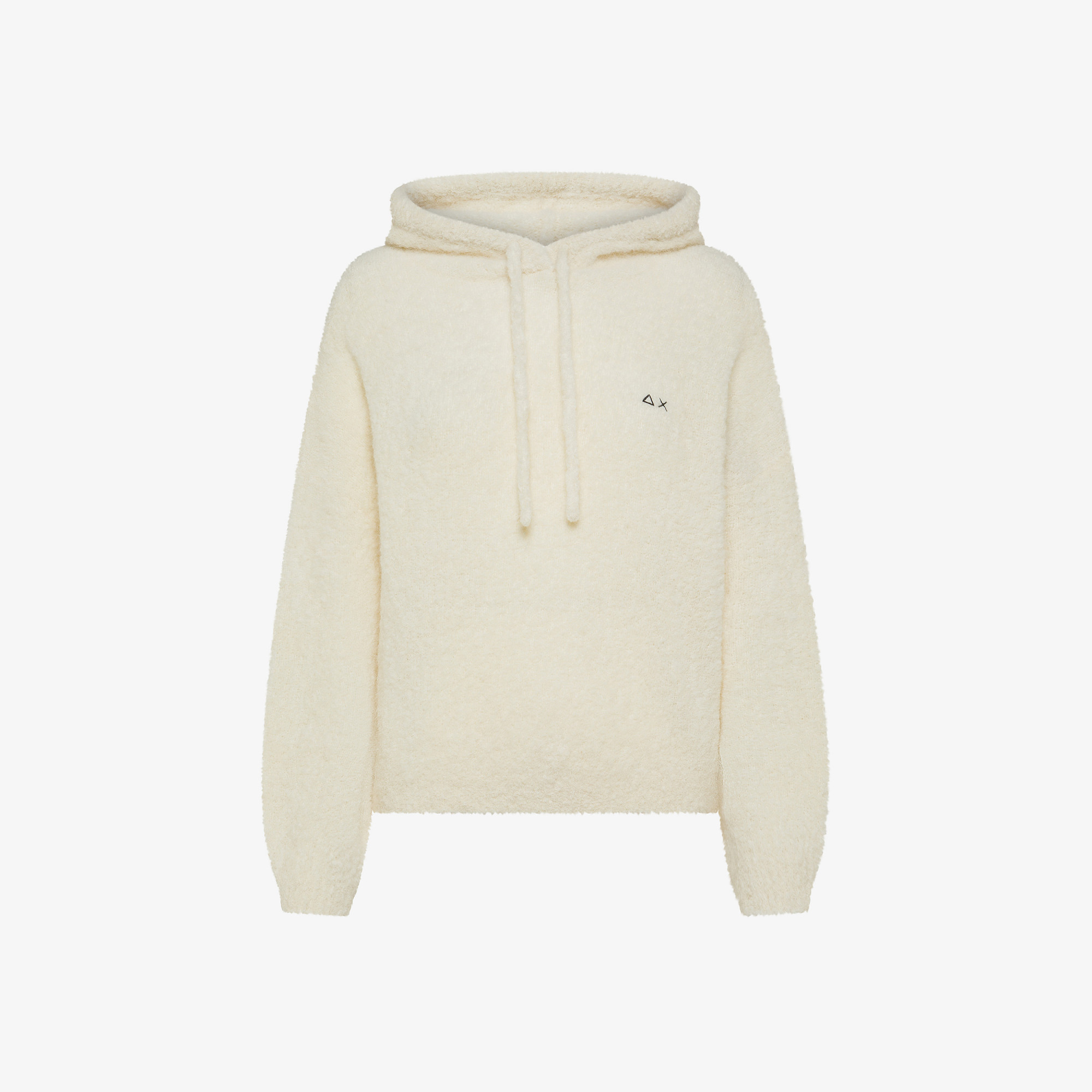 HOODY BOUCLE WHITE