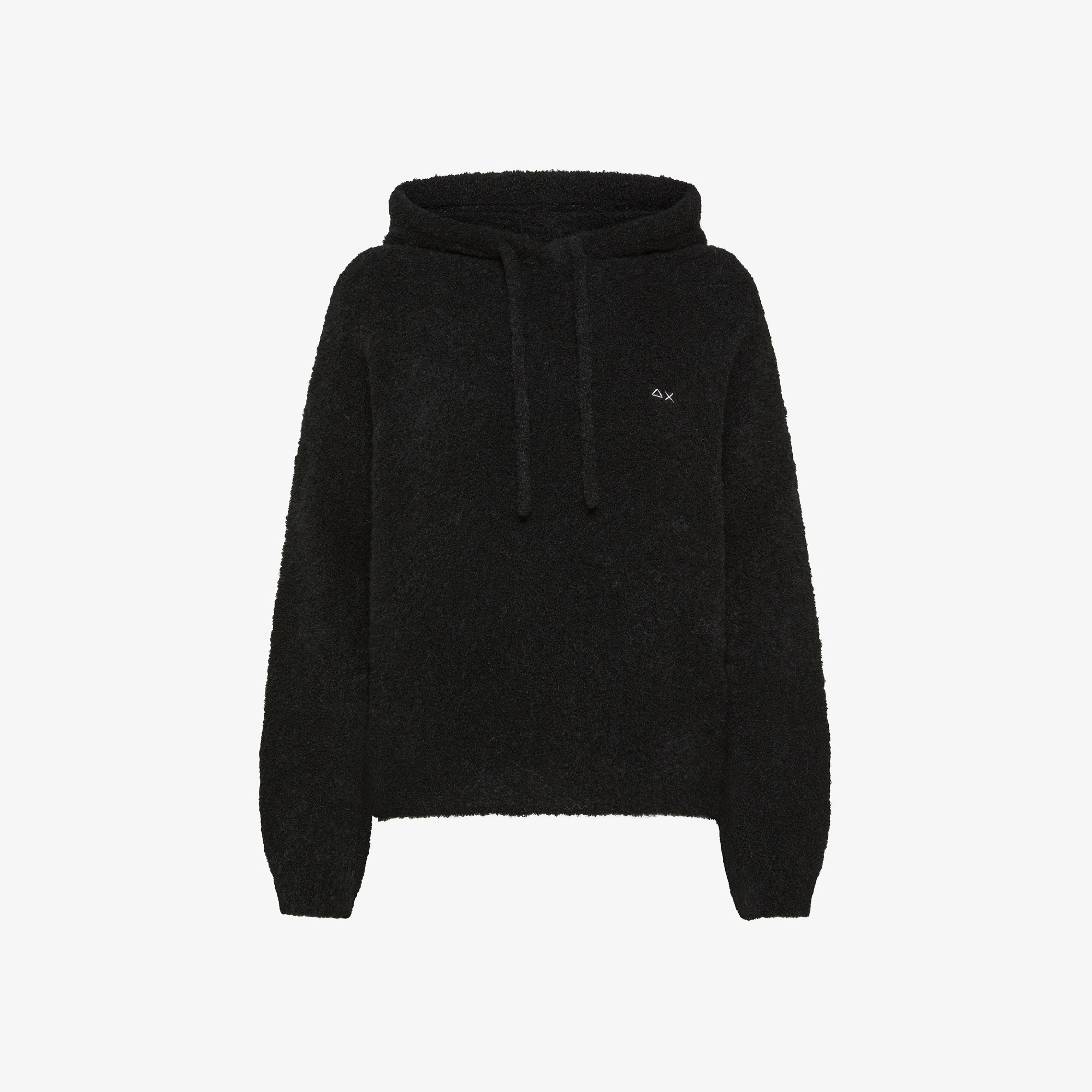 HOODY BOUCLE BLACK