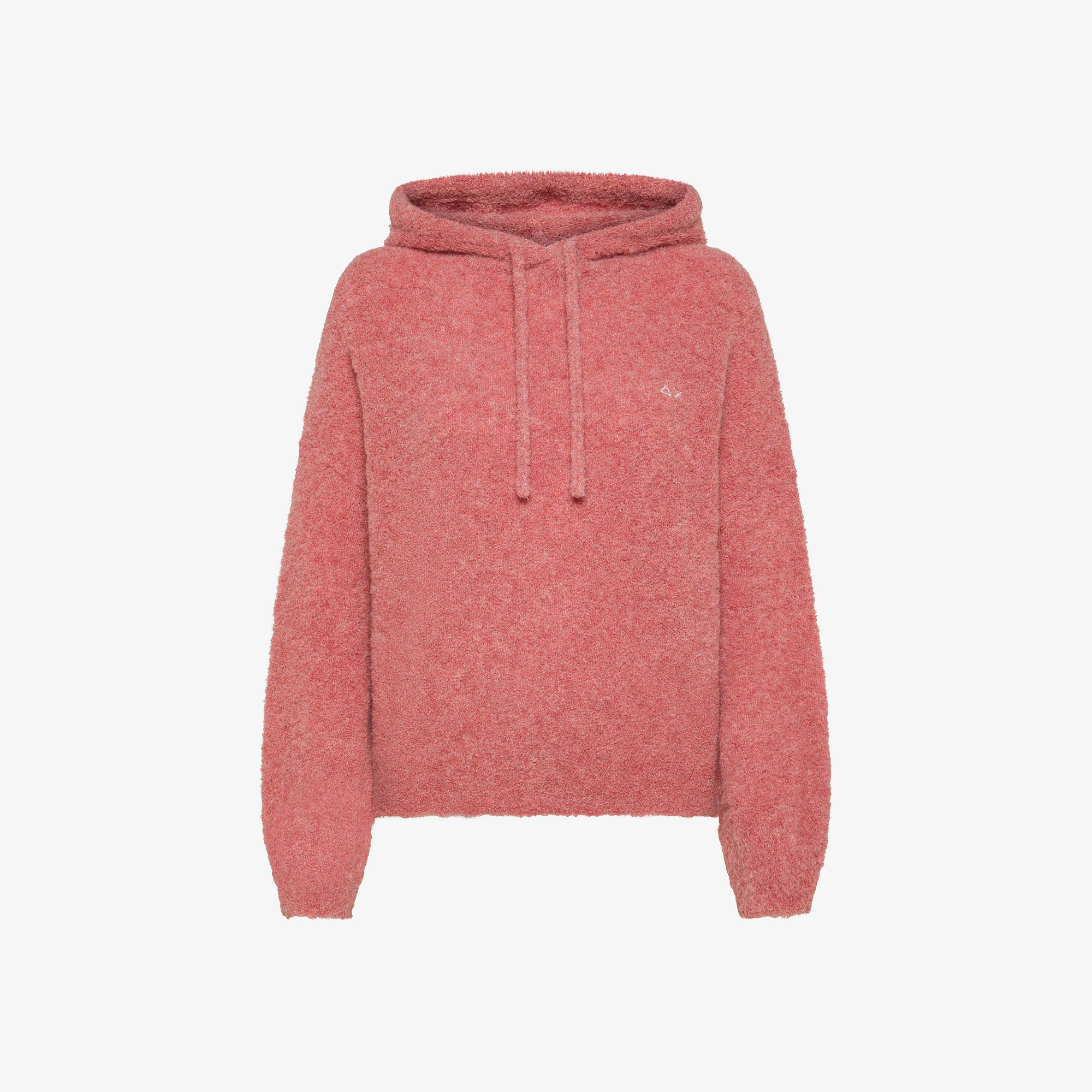 HOODY BOUCLE BUBBLE GUM