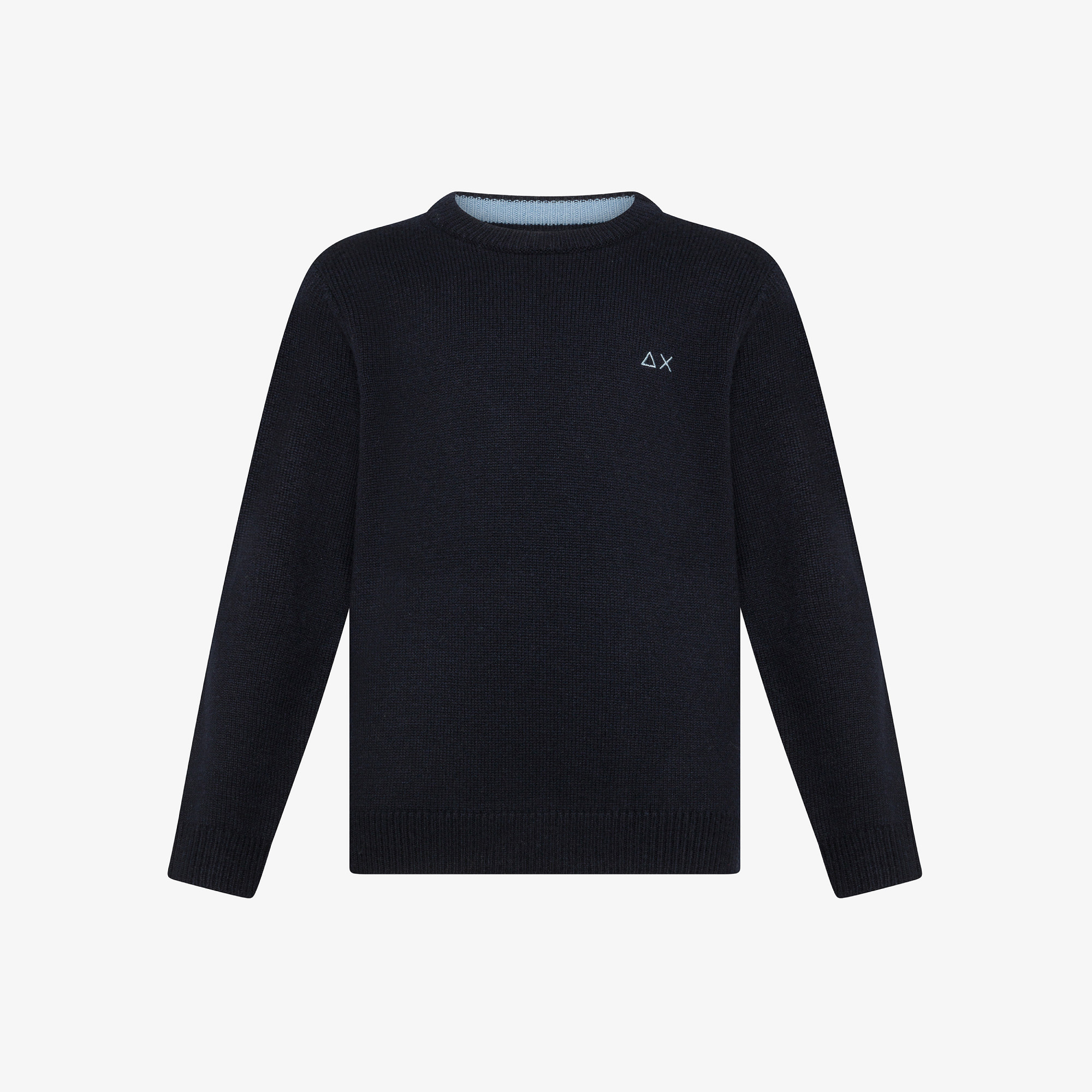 Wool and cashmere jumper NAVY BLUE