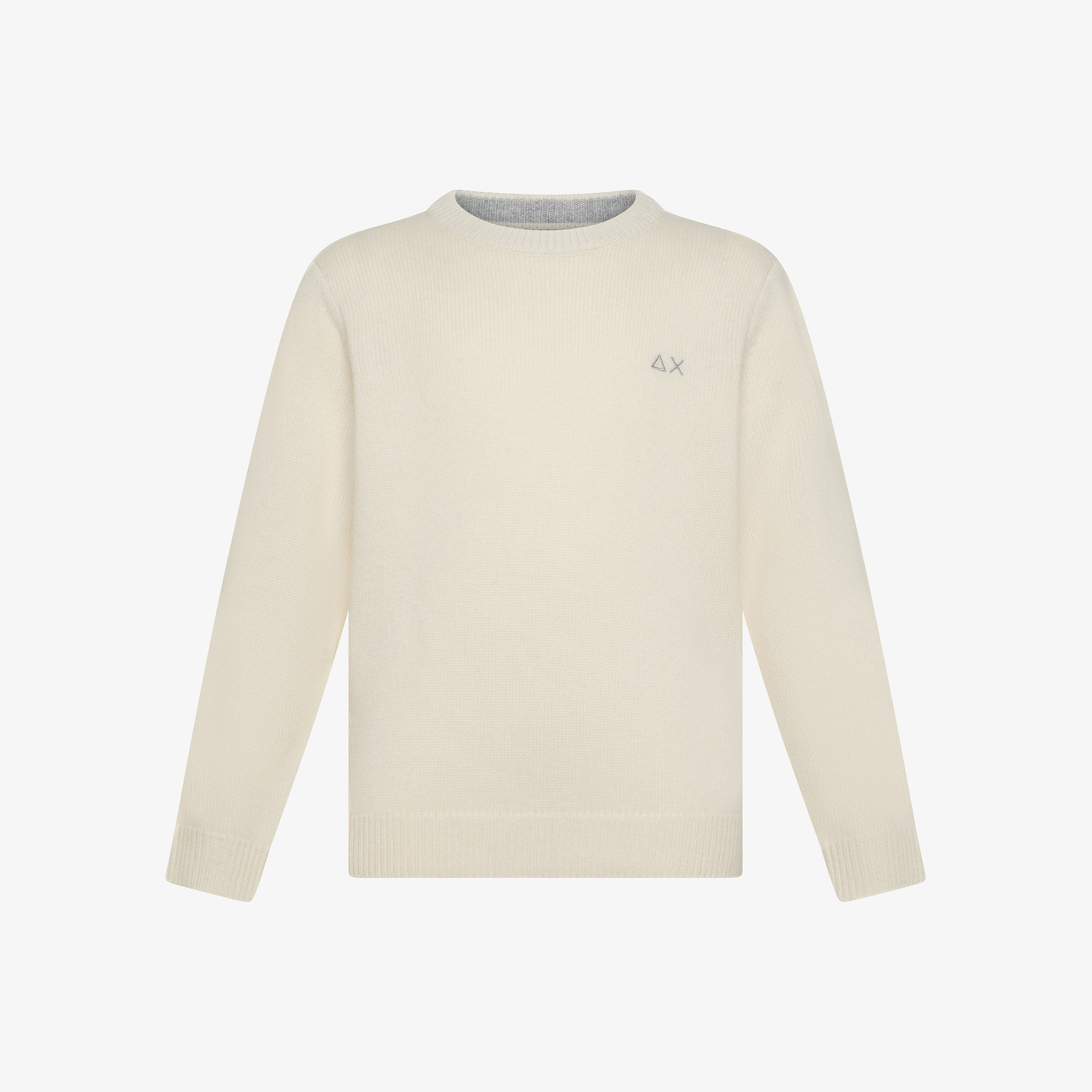 Wool and cashmere jumper OFF WHITE