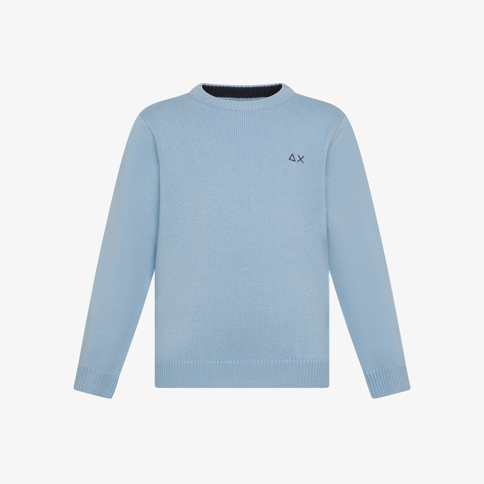 Maglia in lana e cashmere SKY BLUE