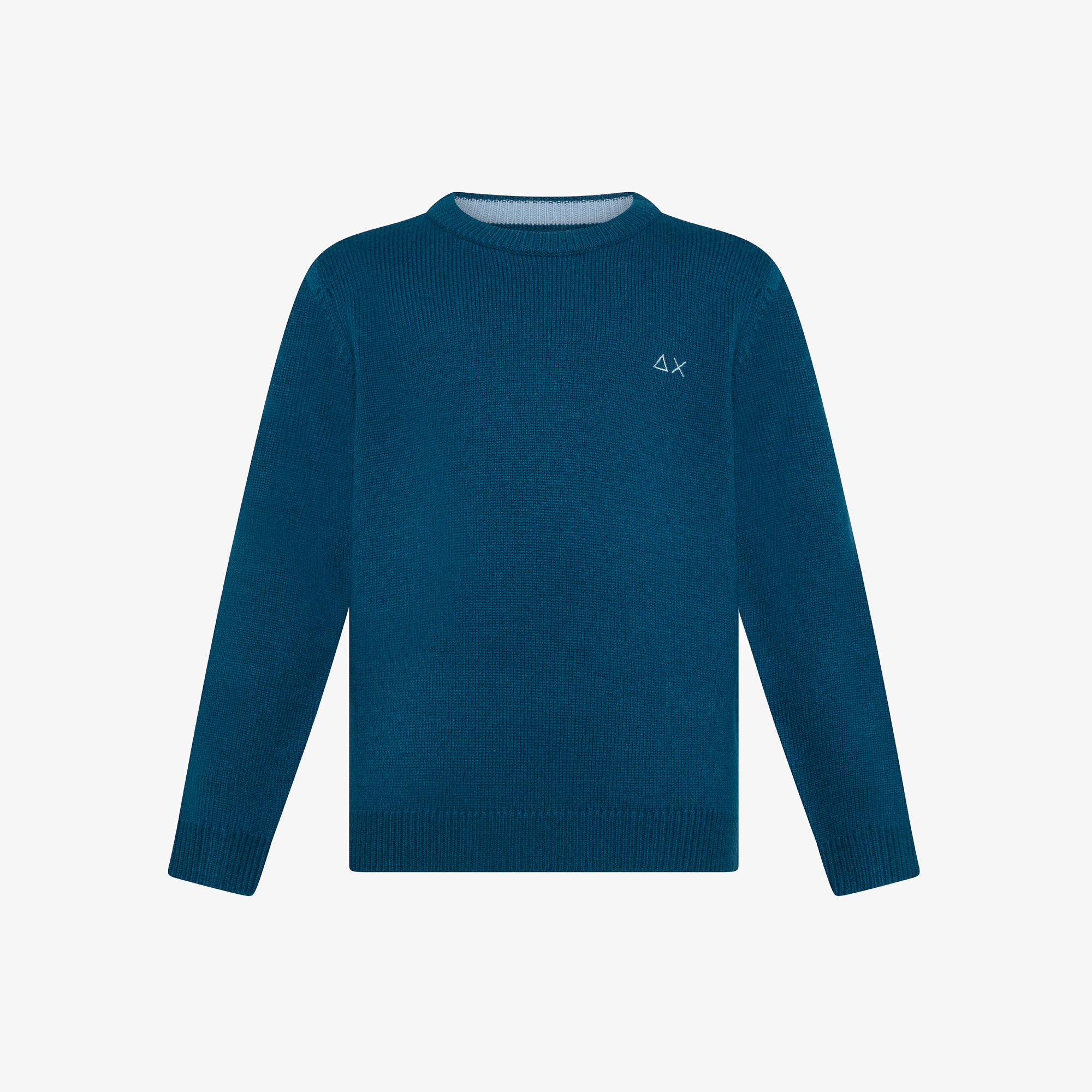 Maglia in lana e cashmere BLUE PROFONDO