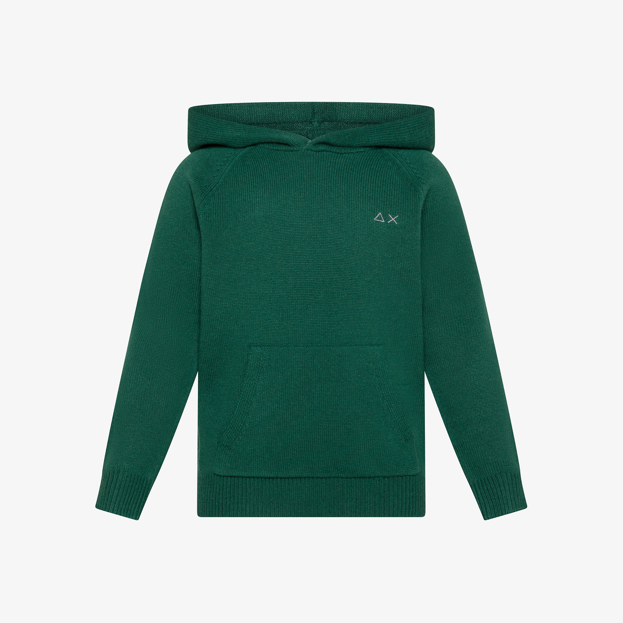 Wool and cashmere jumper DARK GREEN