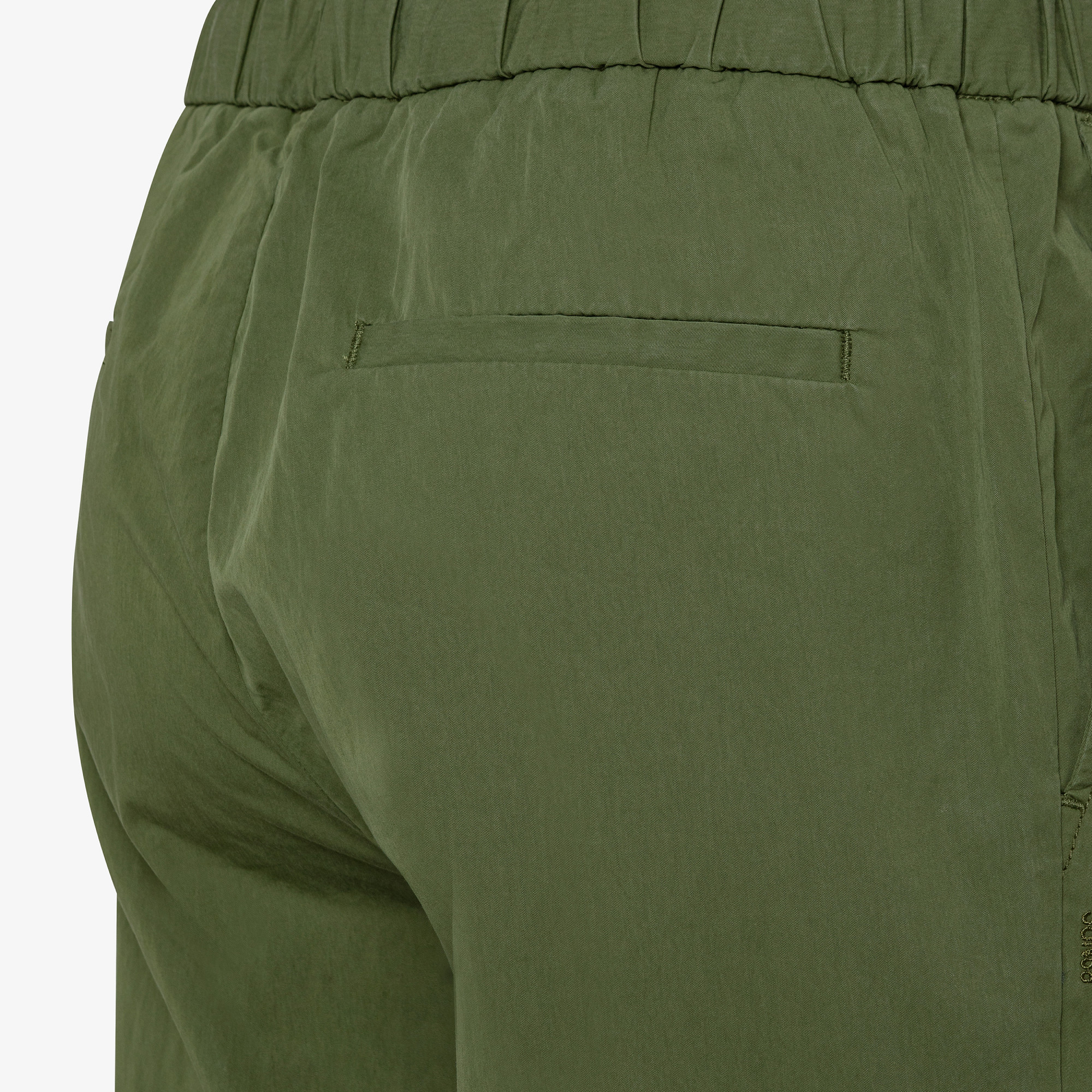 PANT COULISSE SOLID MILITARY