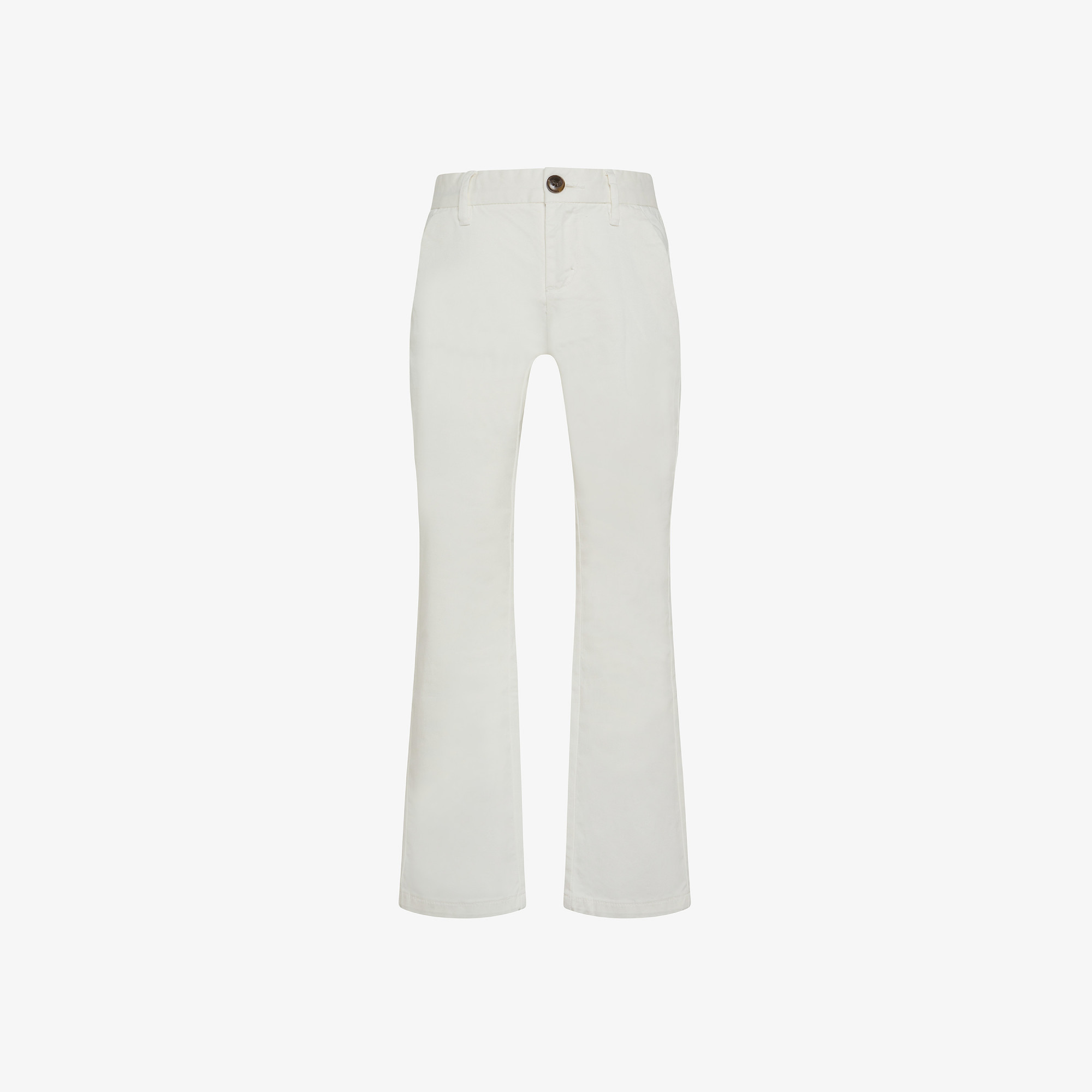 BOY'S CHINO BASIC BIANCO PANNA