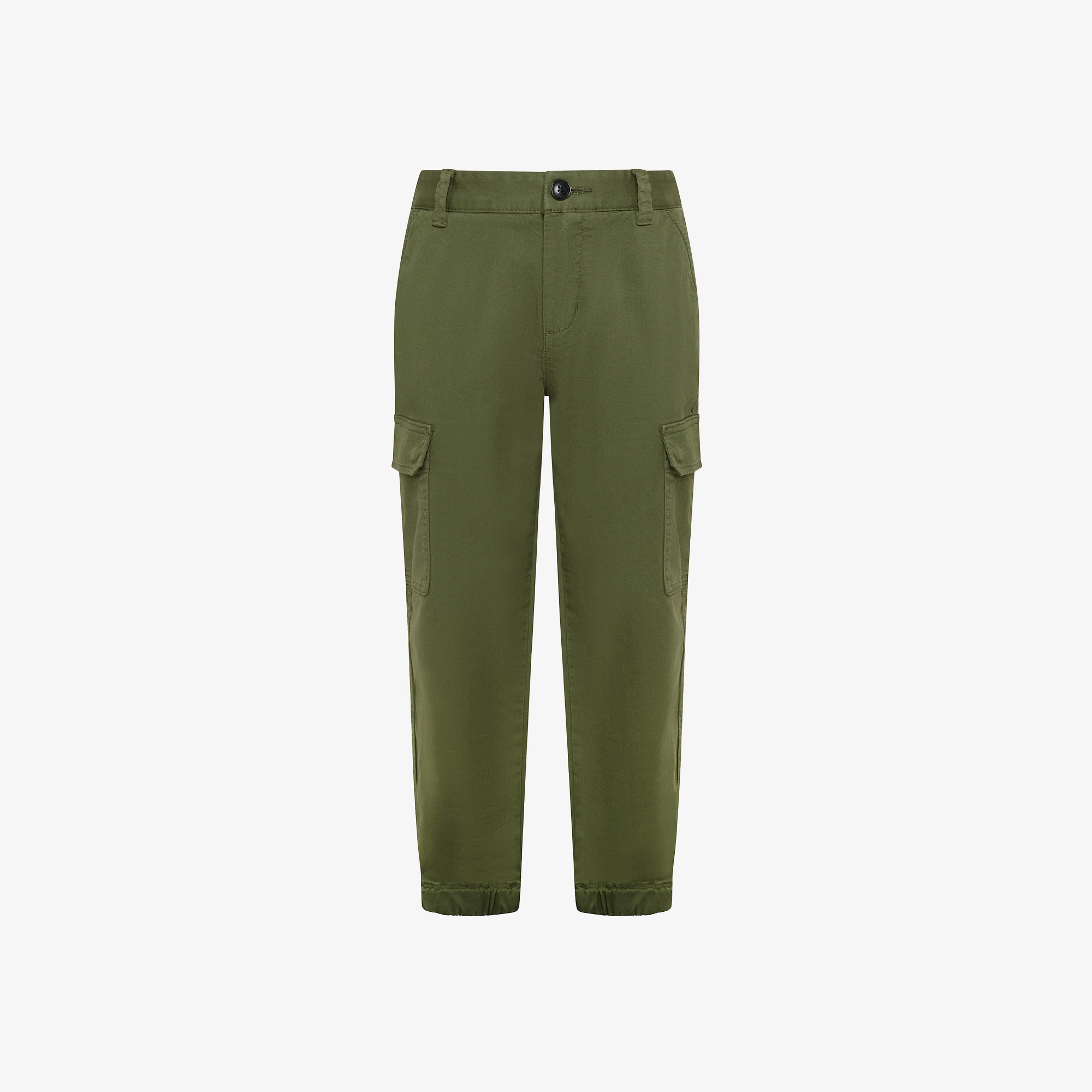 BOY'S CARGO LONG DARK GREEN