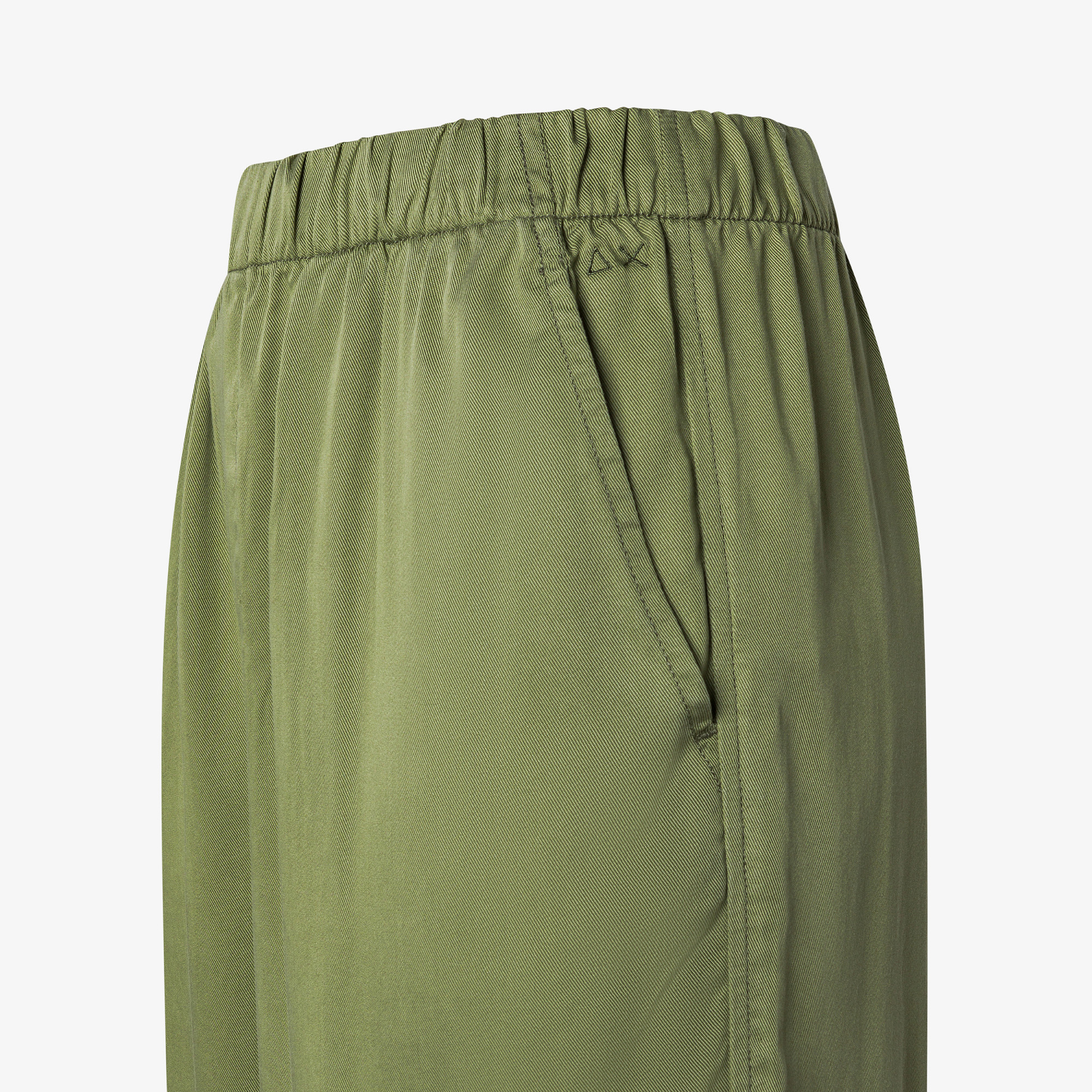 TROUSERS PARACHUTE VERDE SALVIA