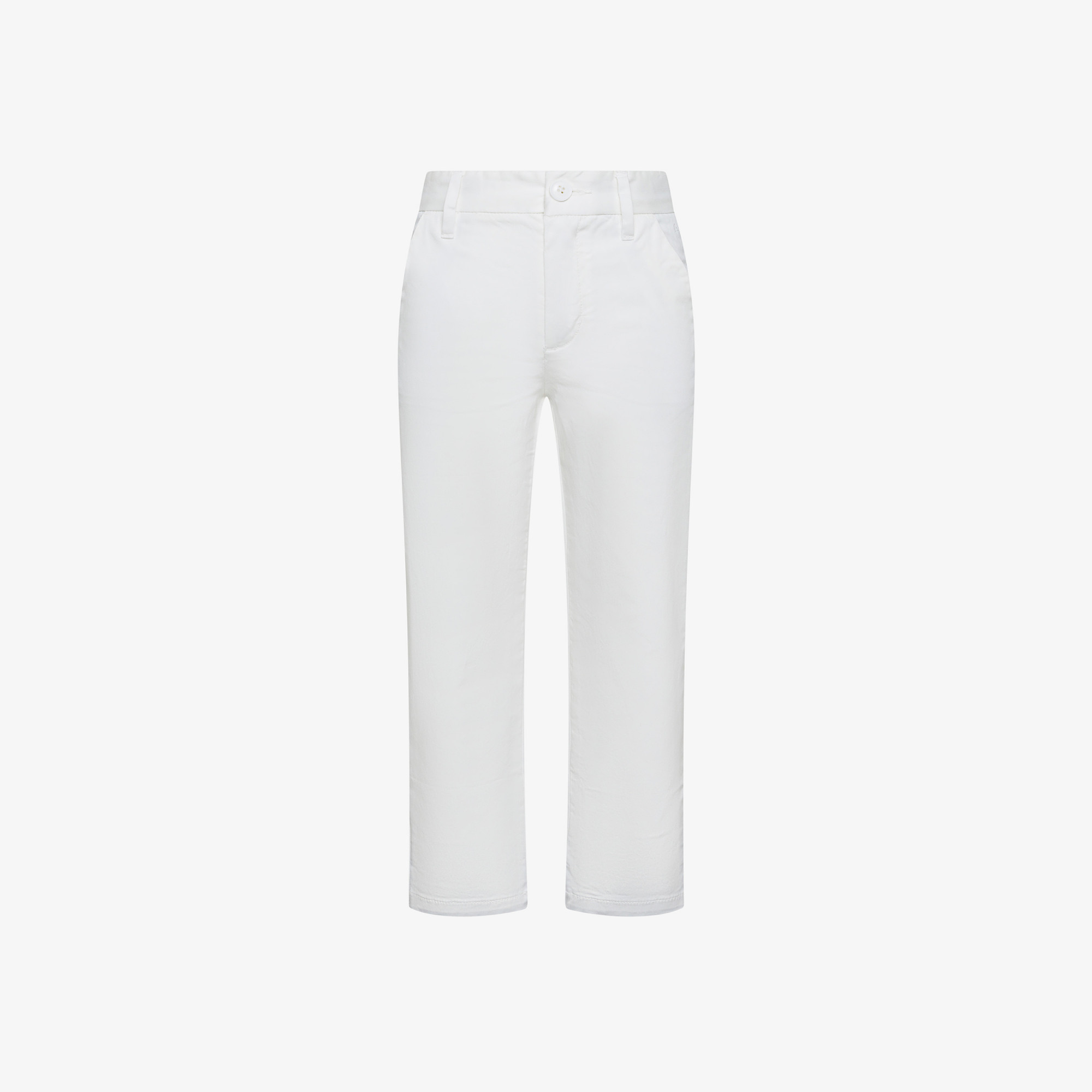 BOY'S TROUSERS CHINO BASIC OFF WHITE