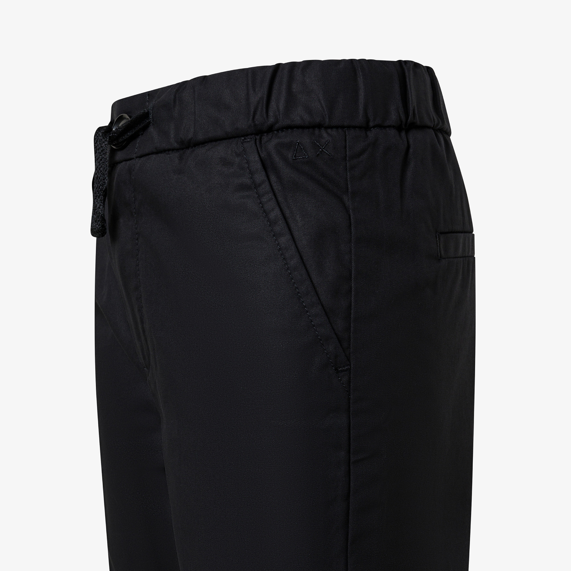 BOY'S TROUSERS COULISSE NERO