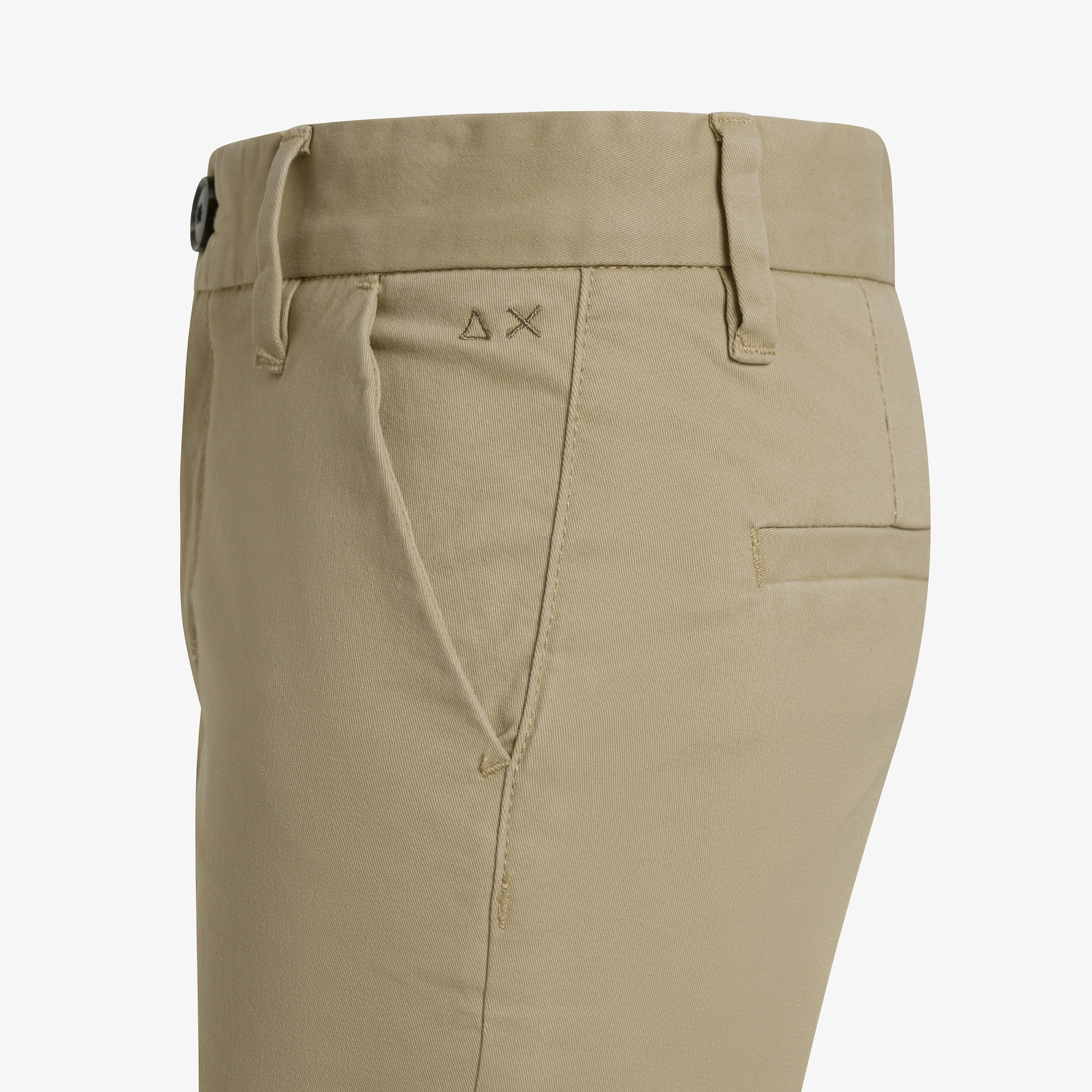 Cotton chinos BEIGE