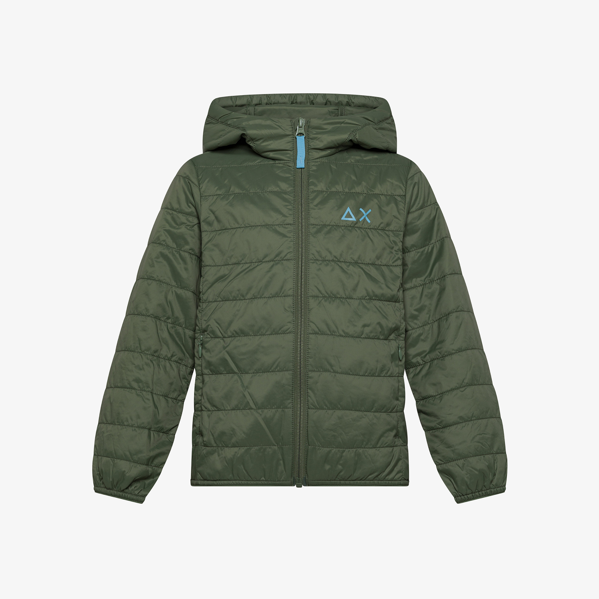 BOY'S HOODIE RAIN JACKET VERDE SALVIA