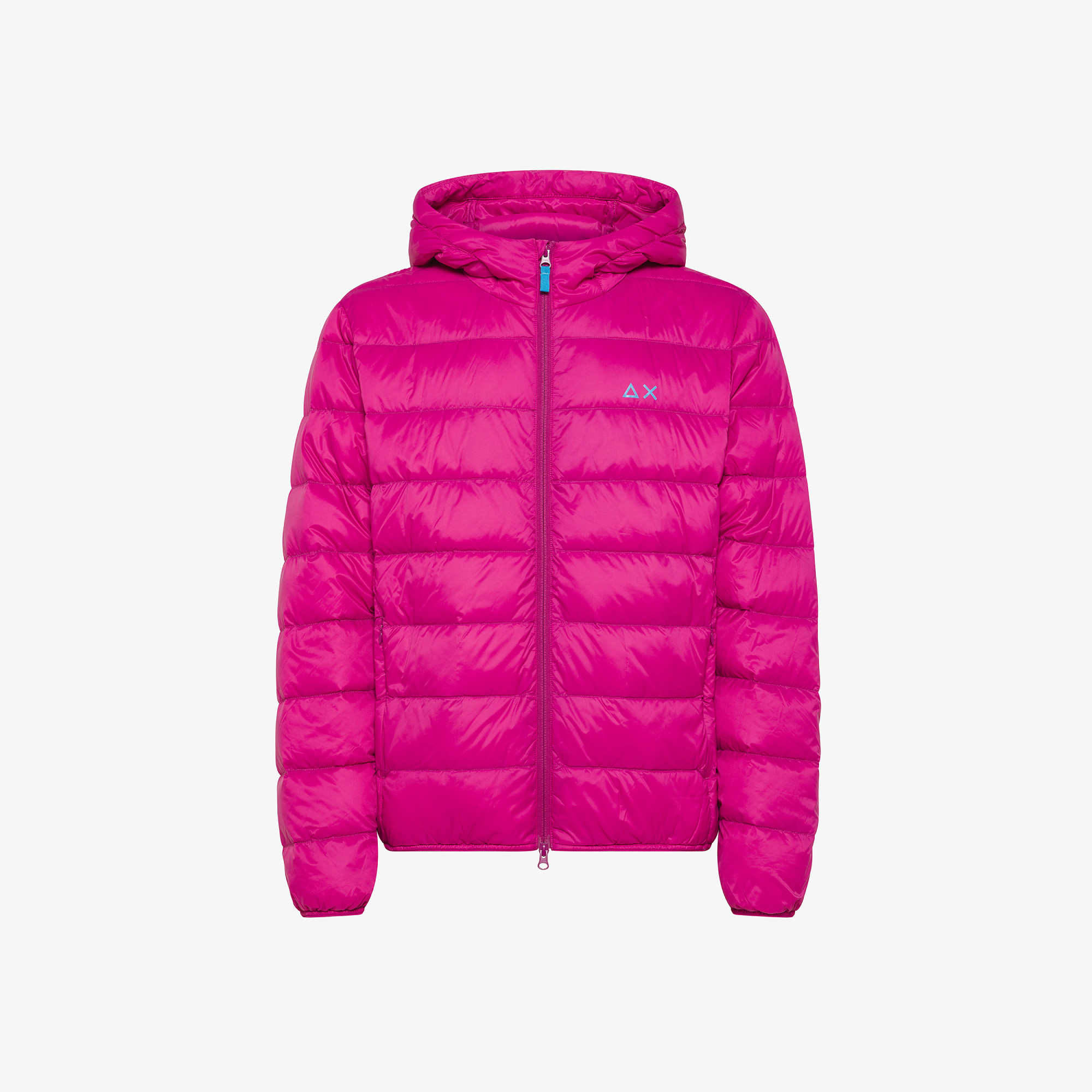 HOOD DOWN JACKET CYCLAMEN