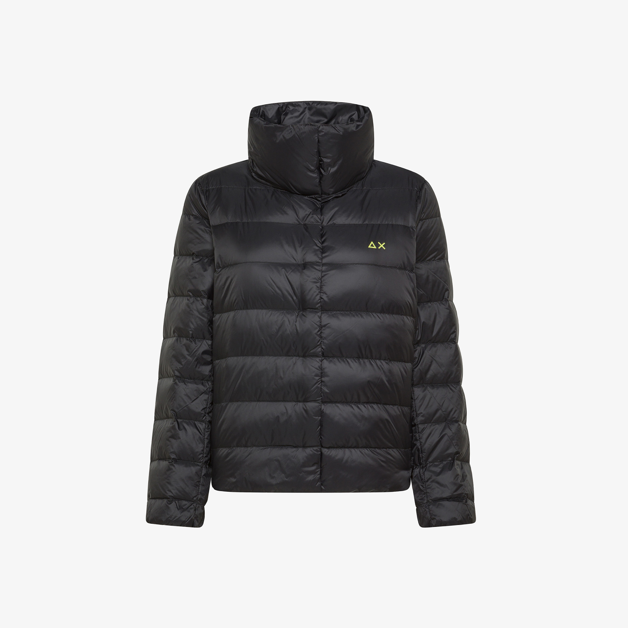 HIGH COLLAR DOWN JACKET NERO