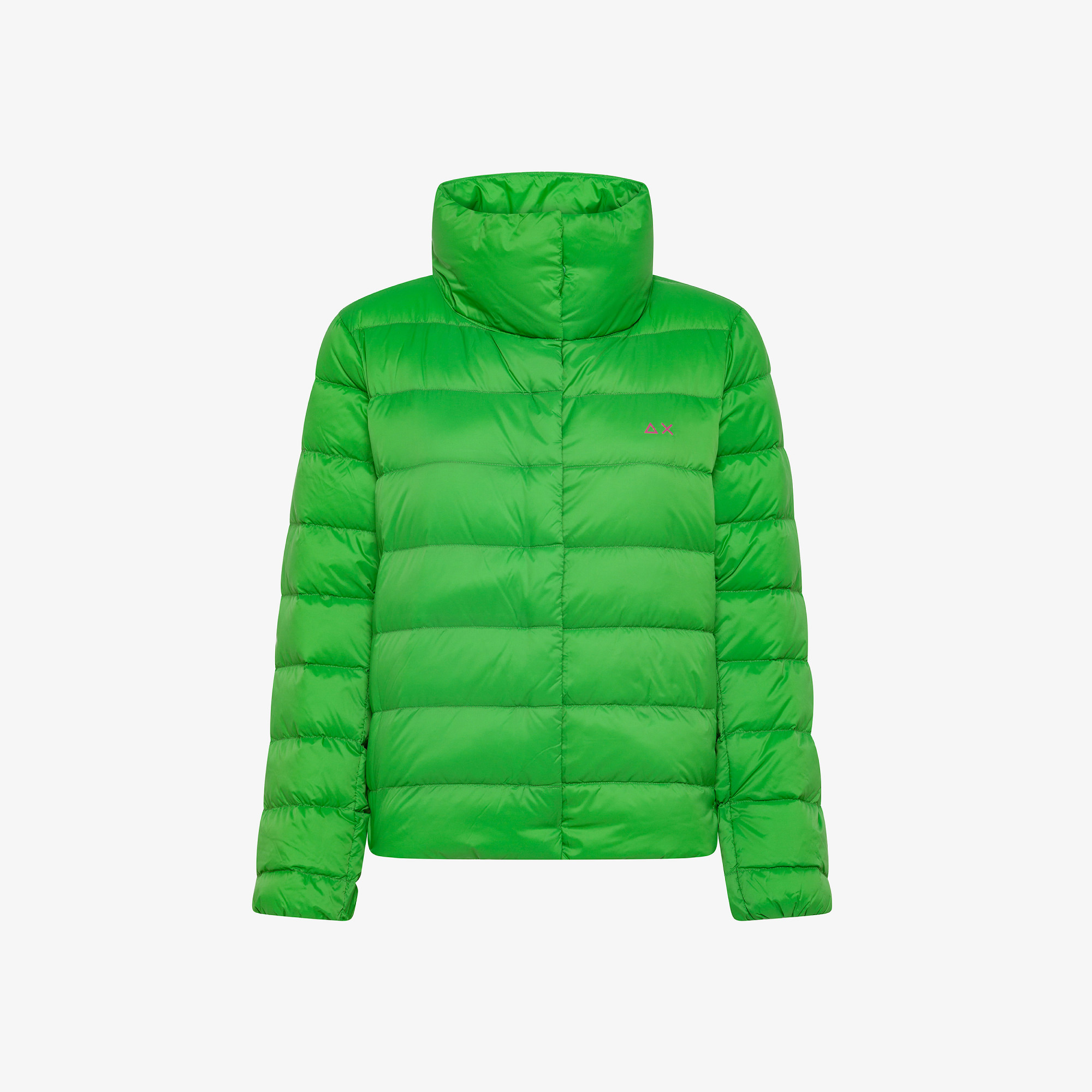 HIGH COLLAR DOWN JACKET OLIVA