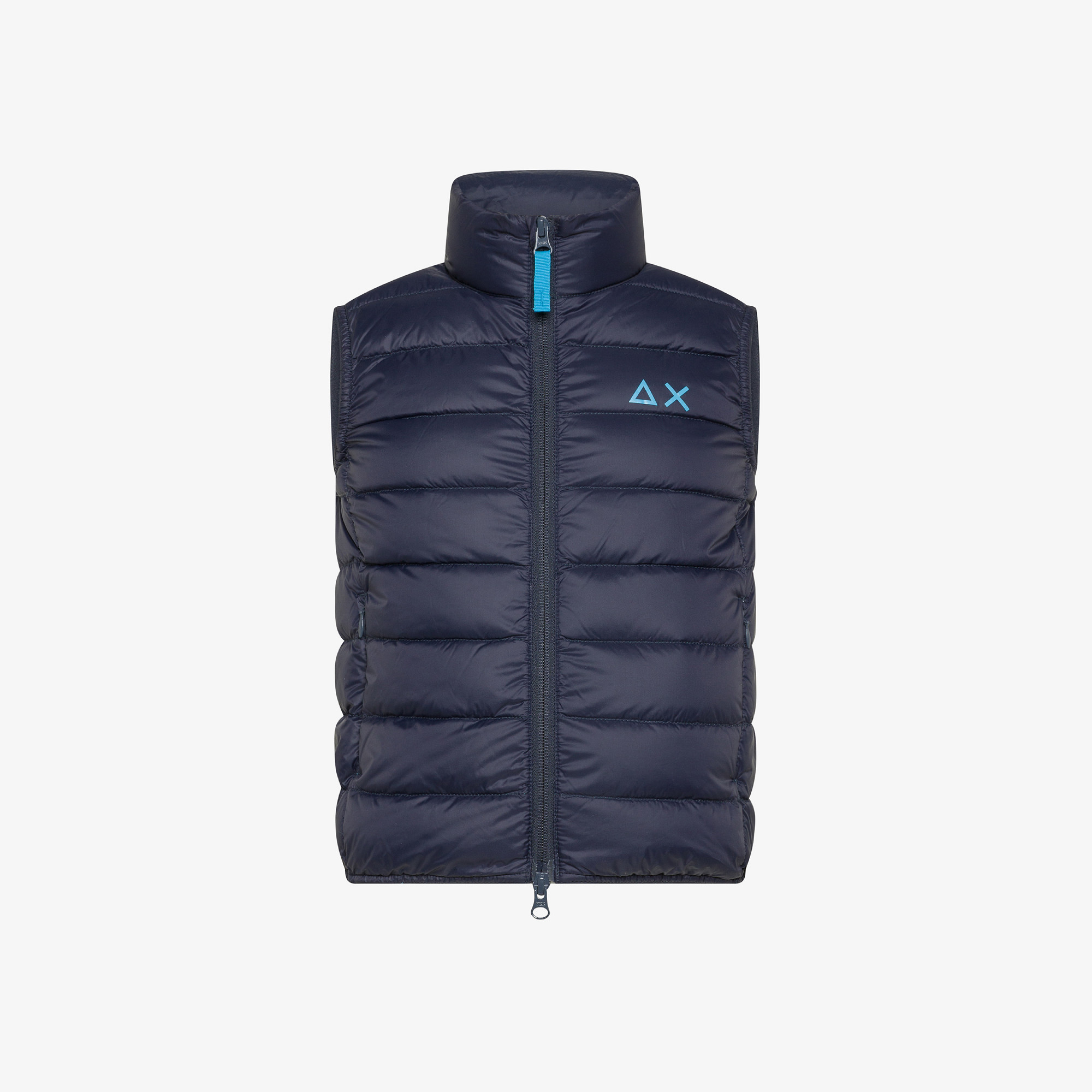 Quilted nylon gilet NAVY BLUE