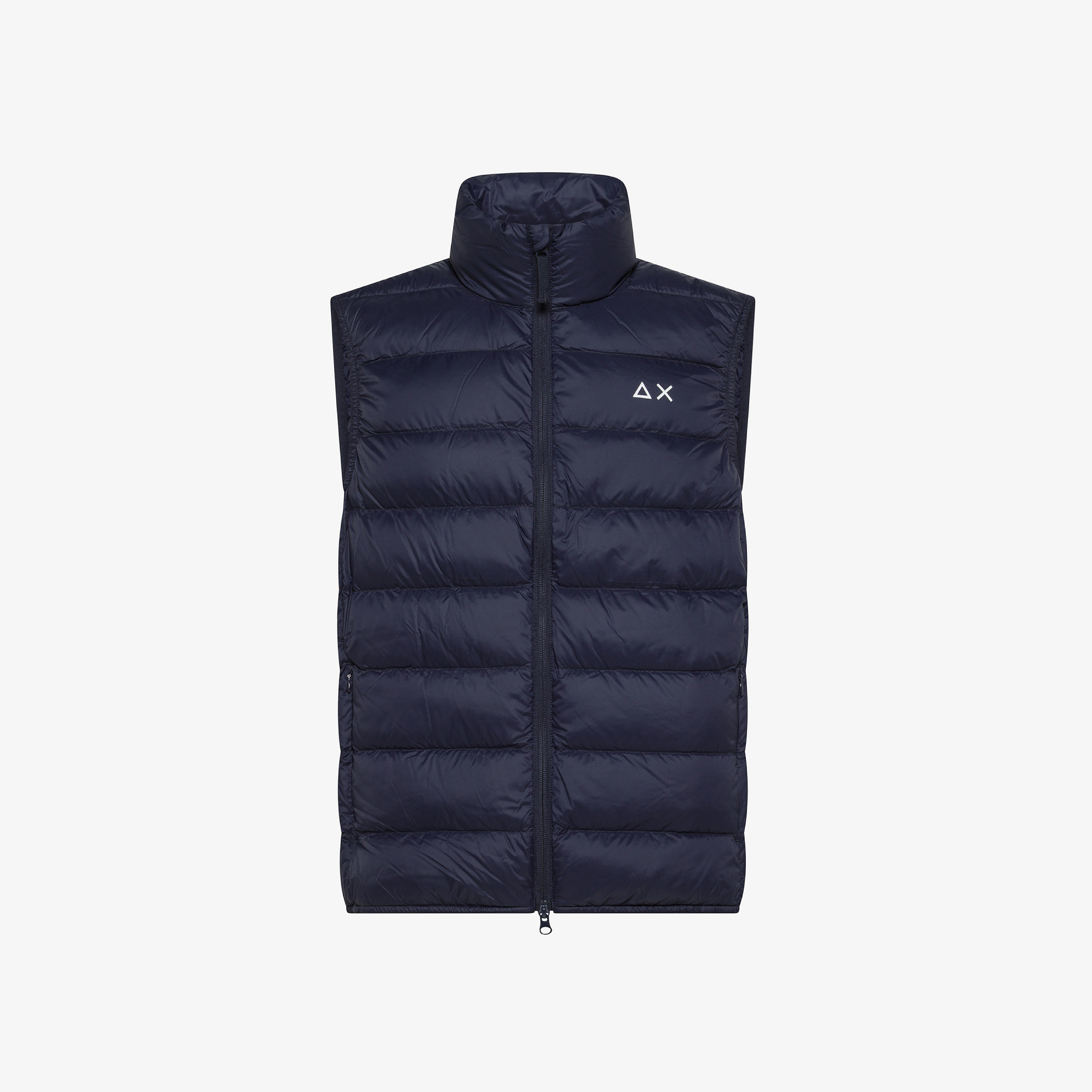 Gilet in nylon imbottito navy blue