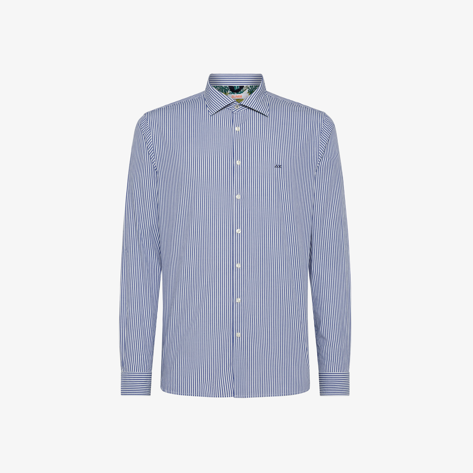 SHIRT FANCY WITH DETAIL NAVY BLUE