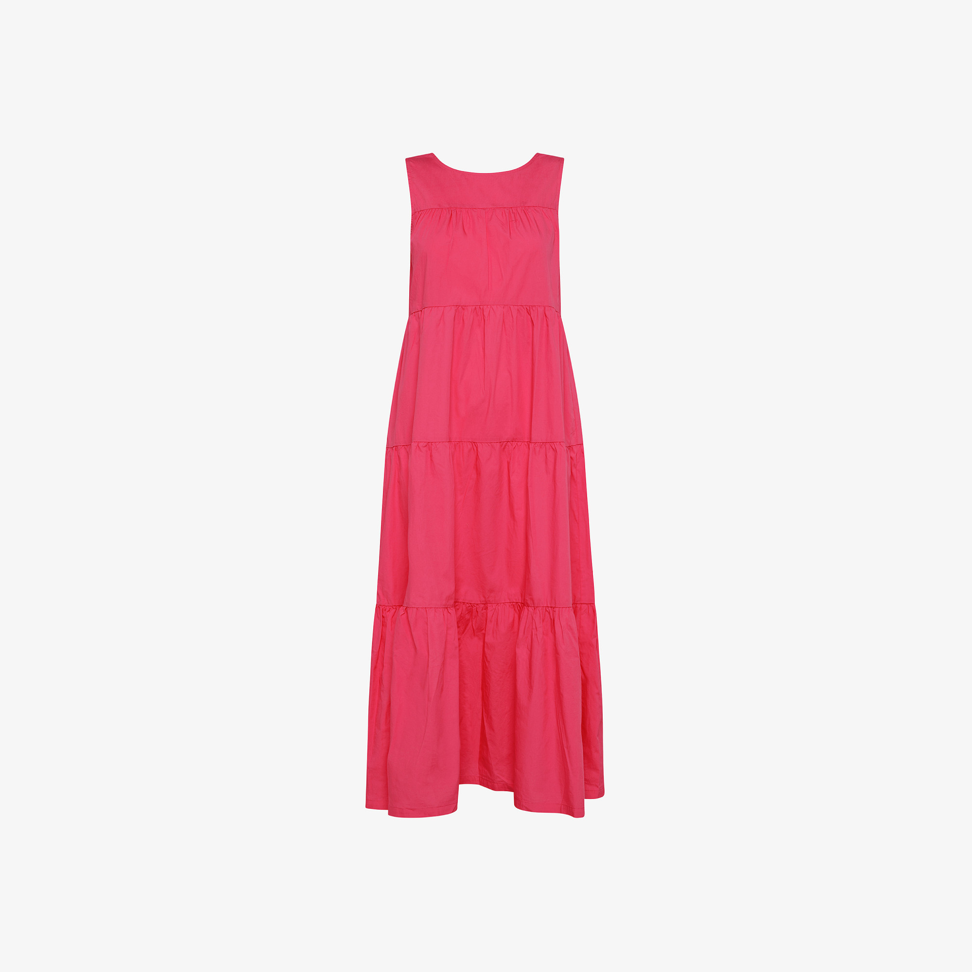 LONG DRESS NO SLV CICLAMINO