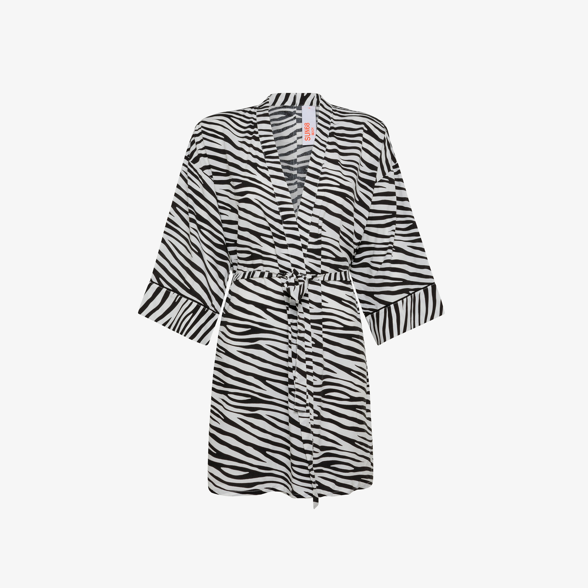 KIMONO BEACH PORCELAIN/BLACK