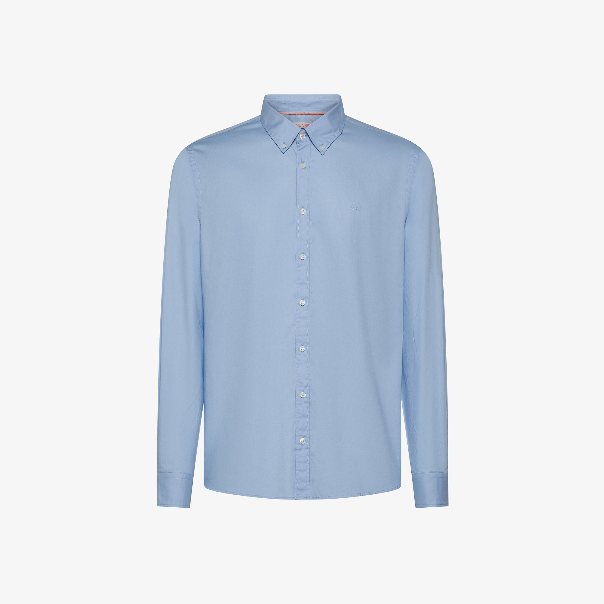 SHIRT OXFORD BD L/S AZZURRO