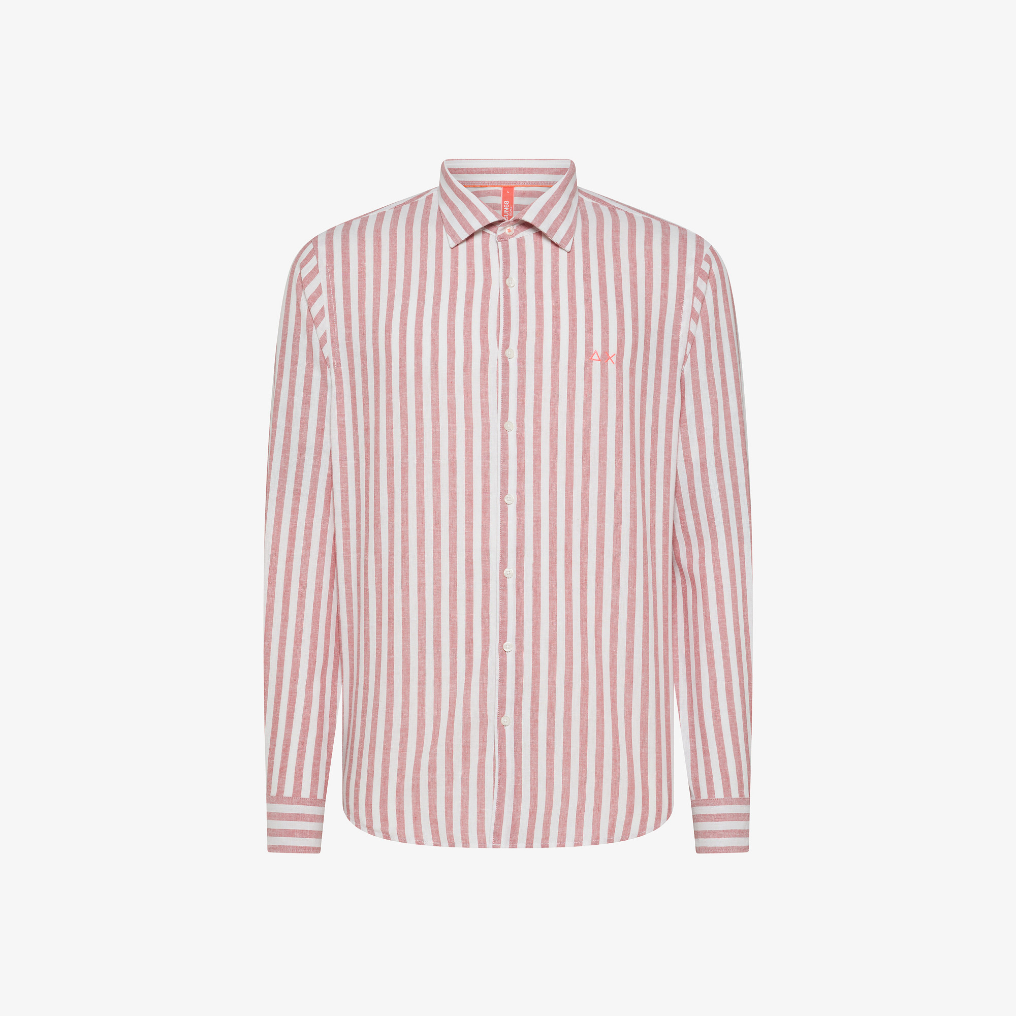 SHIRT FANCY STRIPE BEACH L/S