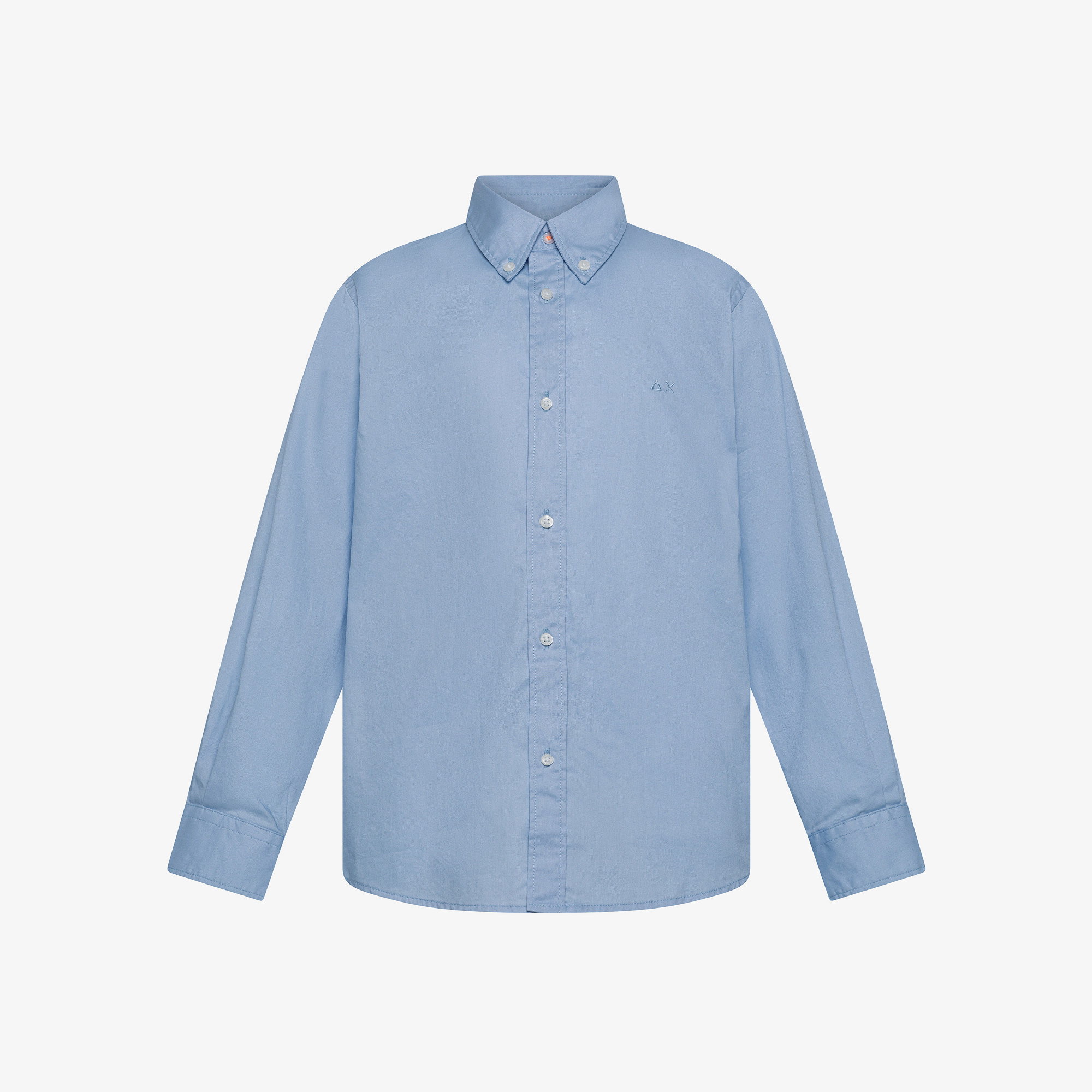 BOY'S SHIRT OXFORD B/D L/S LIGHT BLUE