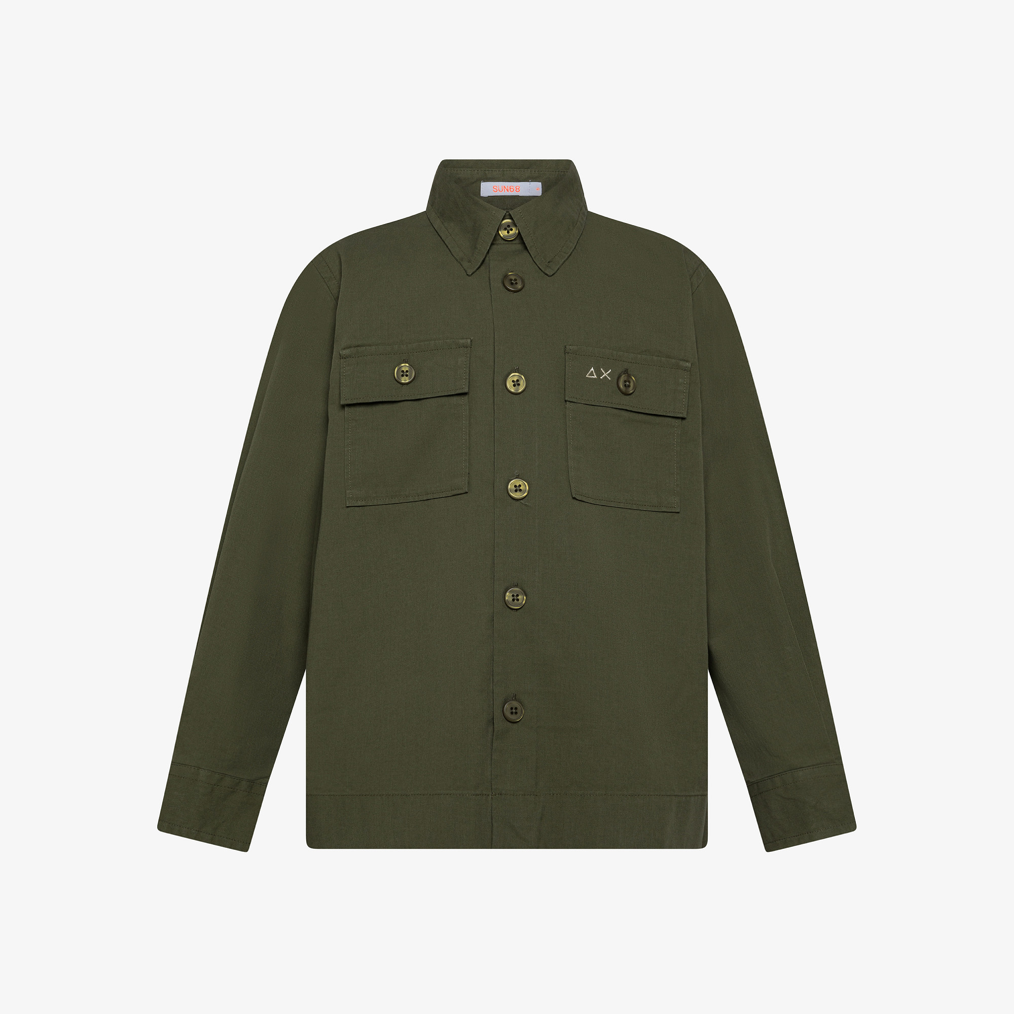 BOY'S OVERSHIRT VERDE SCURO