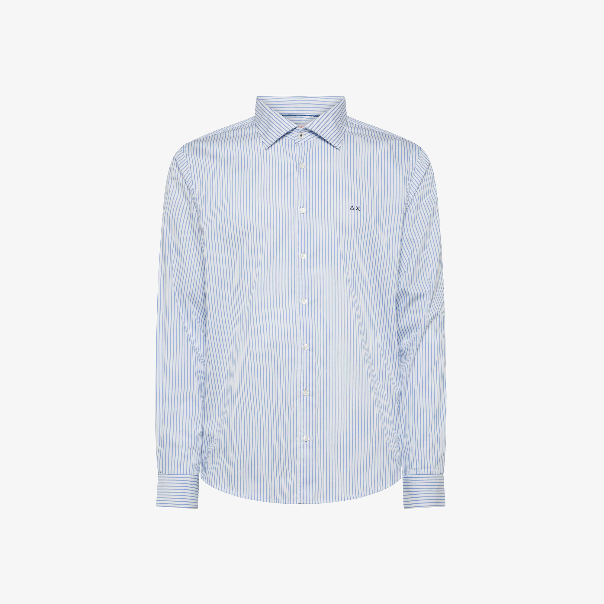 Striped cotton shirt LIGHT BLUE/WHITE