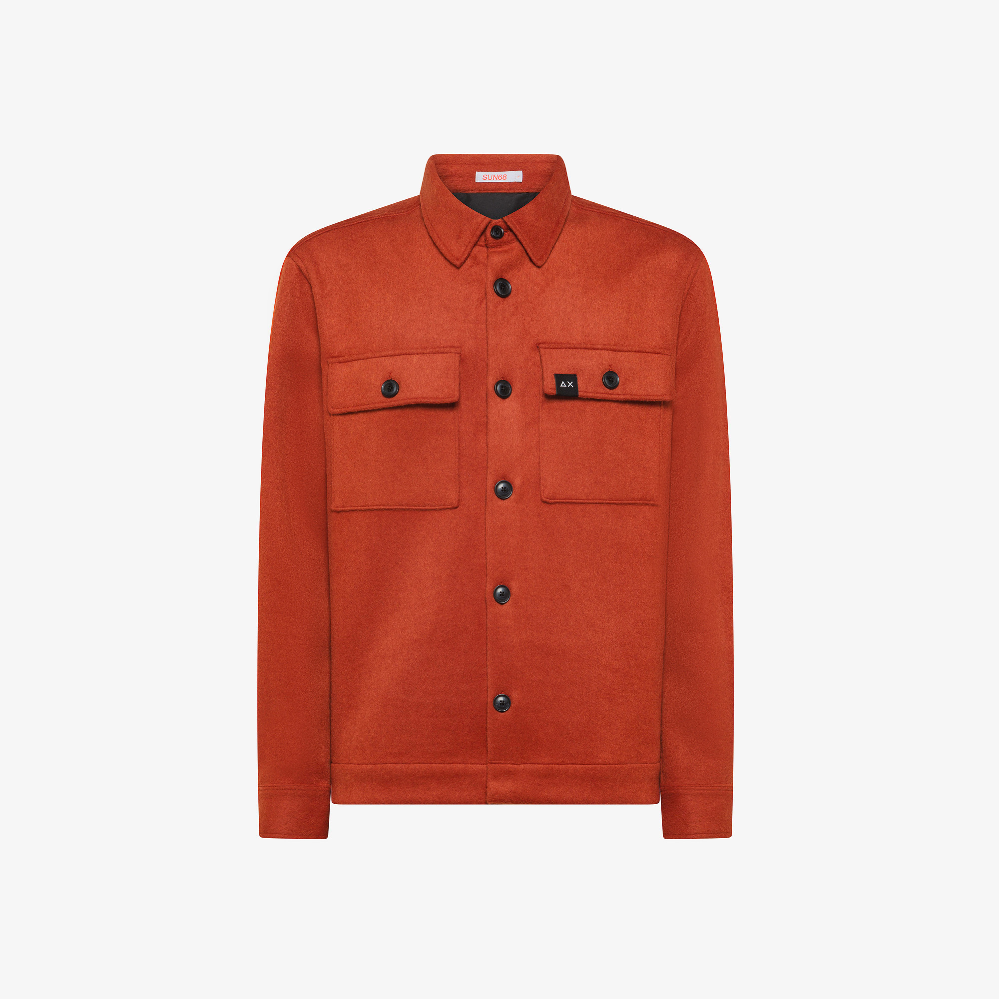 OVER SHIRT PANNO RUST