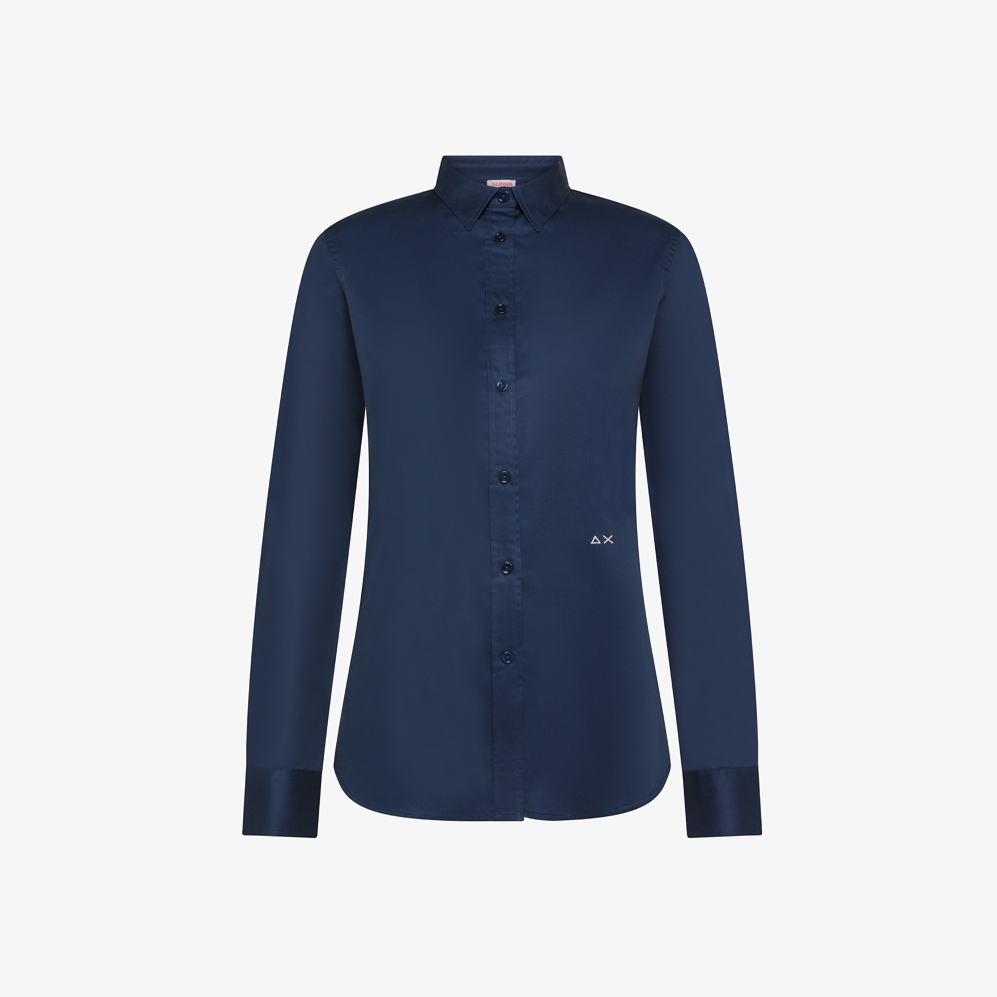 Camicia in cotone NAVY BLUE