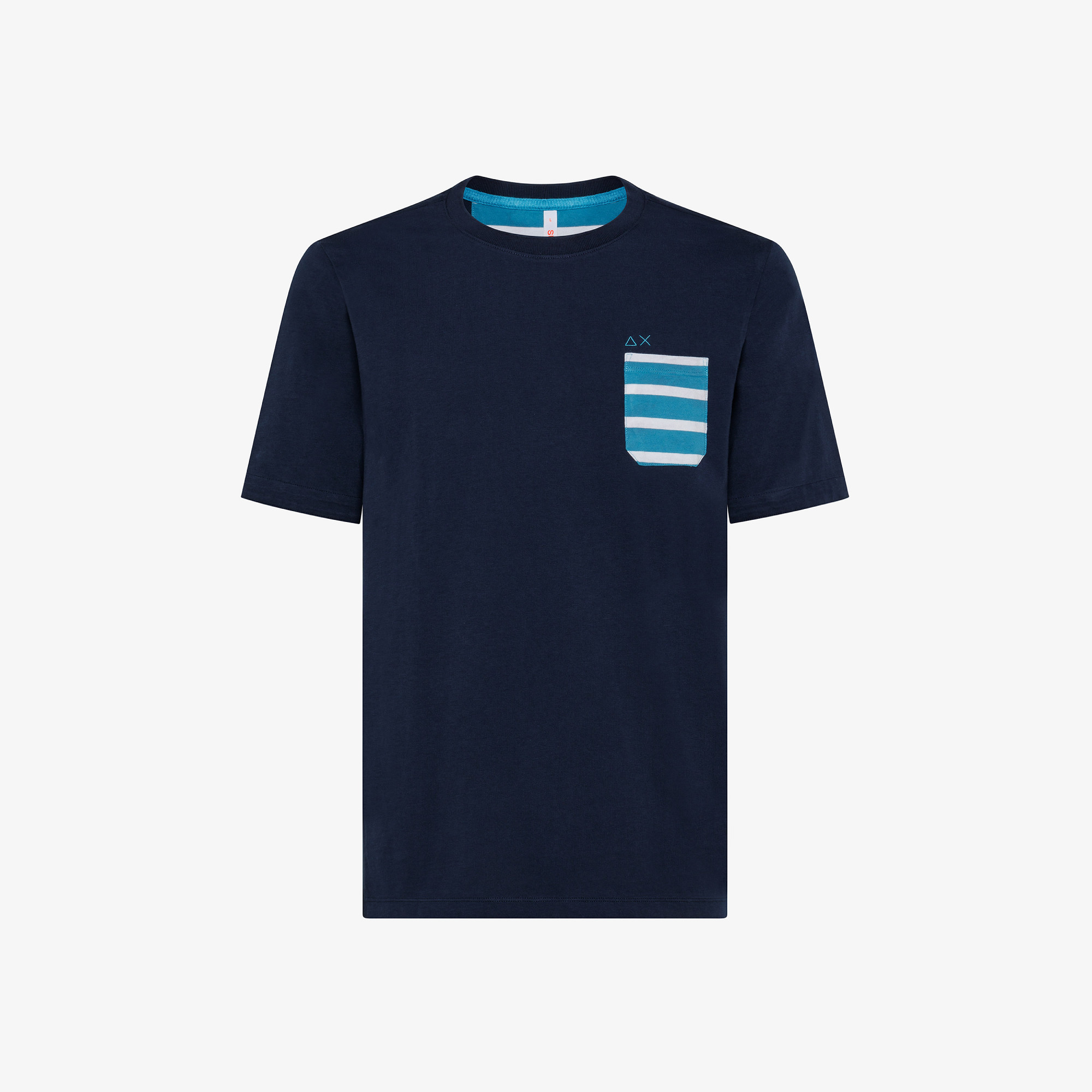 T-SHIRT ROUND SOLID FUN NAVY BLUE