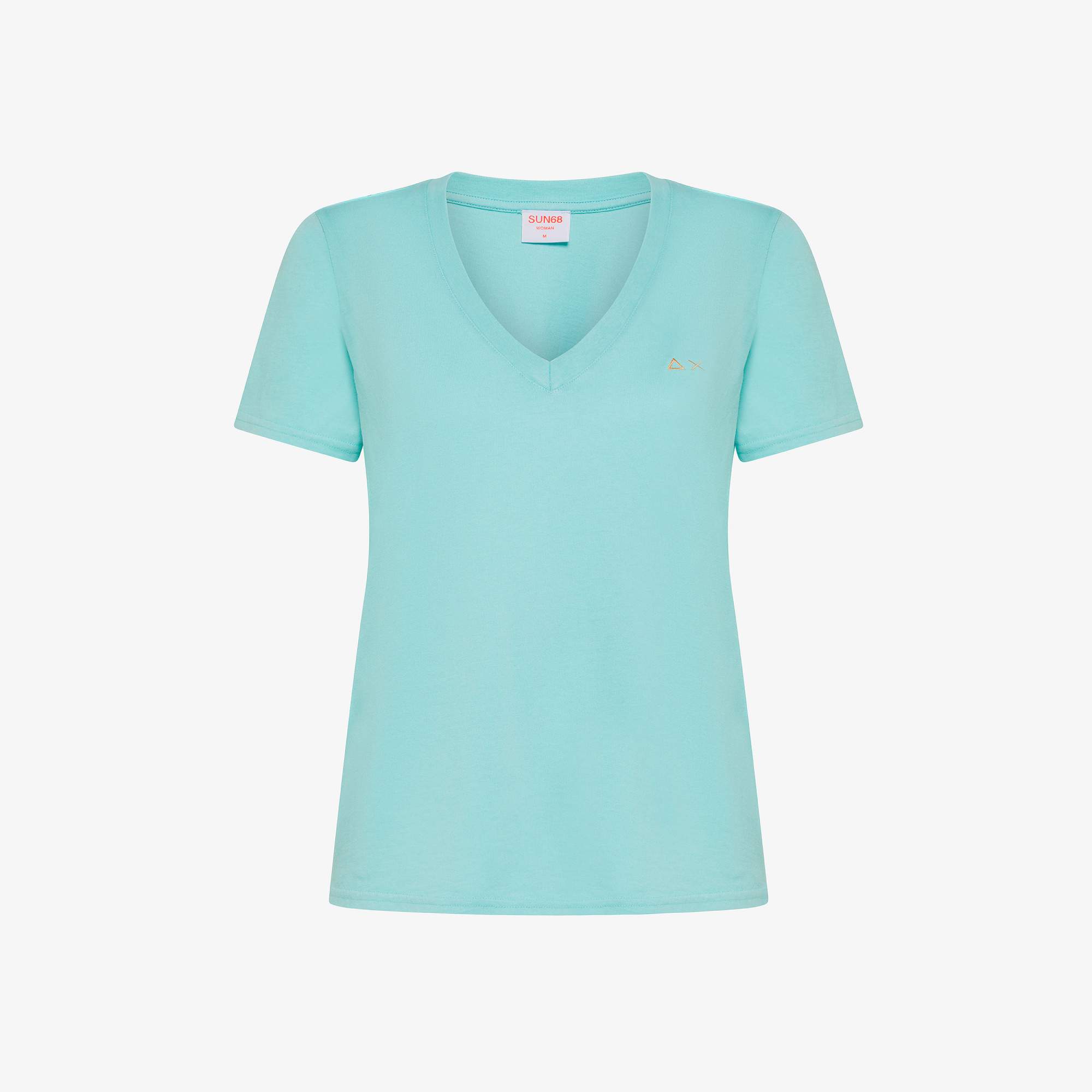 T-SHIRT V NECK S/S WATER