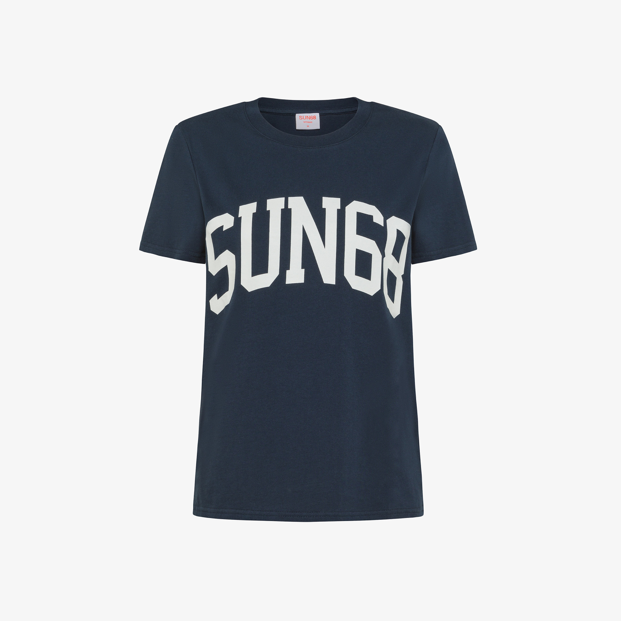 T-SHIRT ROUND NECK BIG LOGO S/S NAVY BLUE