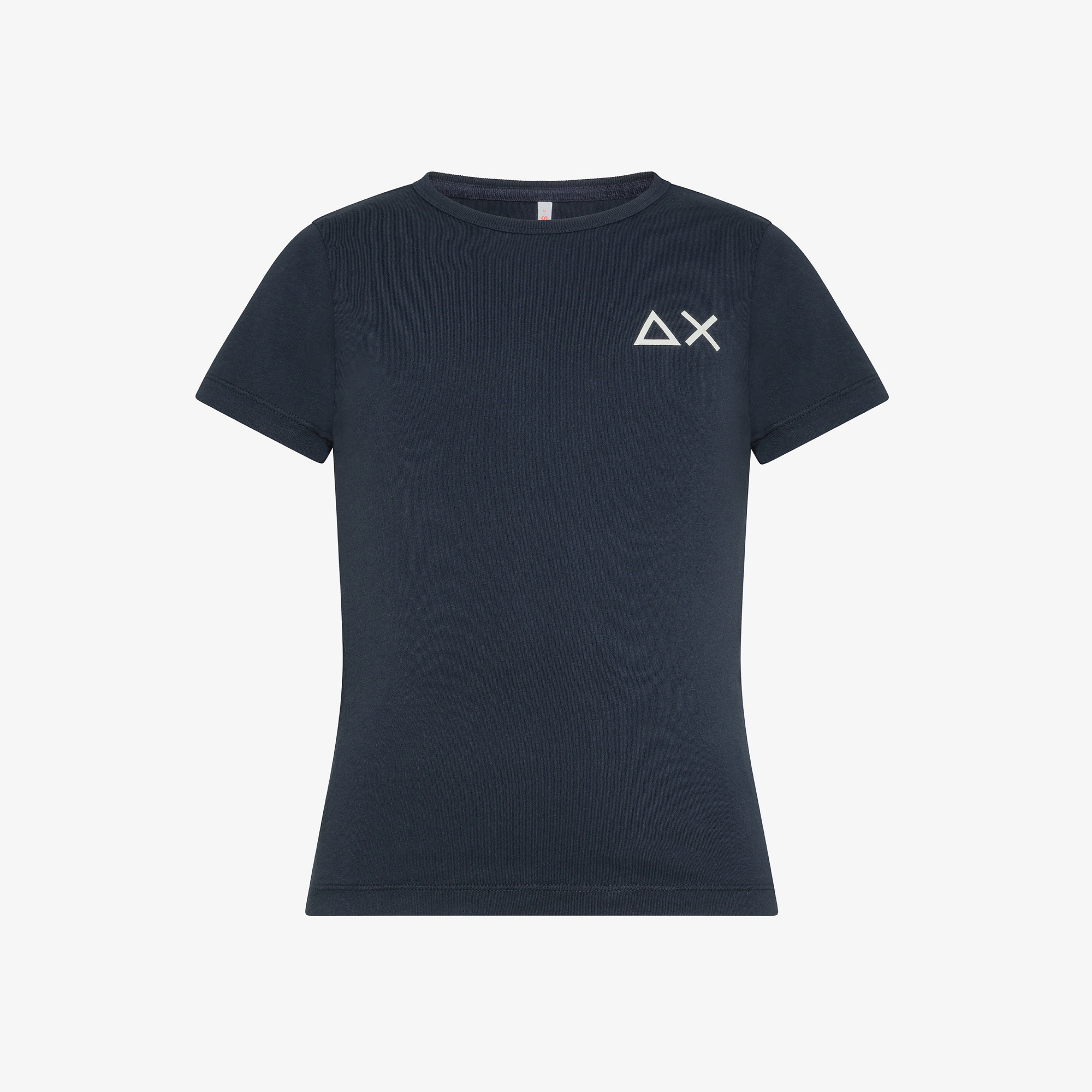 BOY'S T-SHIRT BIG AX LOGO ON CHEST S/S NAVY BLUE