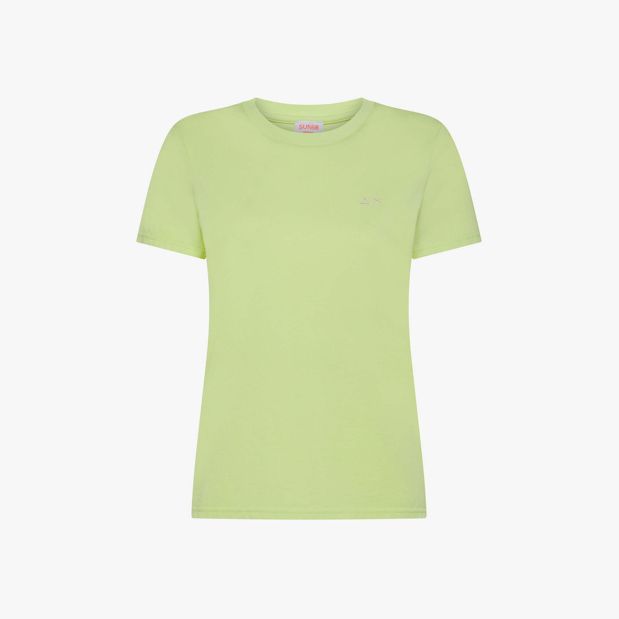 T-SHIRT ROUND NECK S/S GIALLO LIMONE