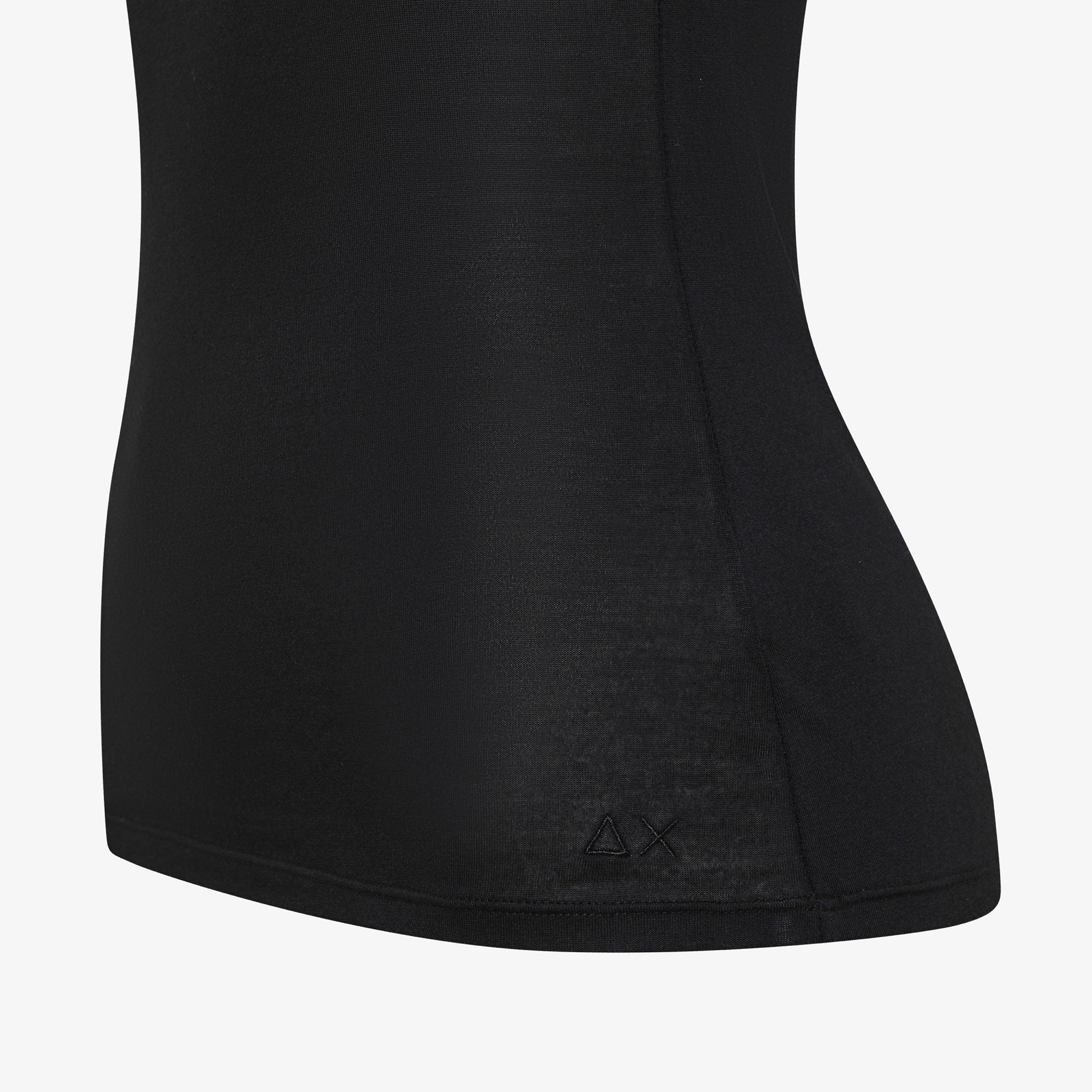 T-SHIRT ROUND NECK MODAL S/S NERO