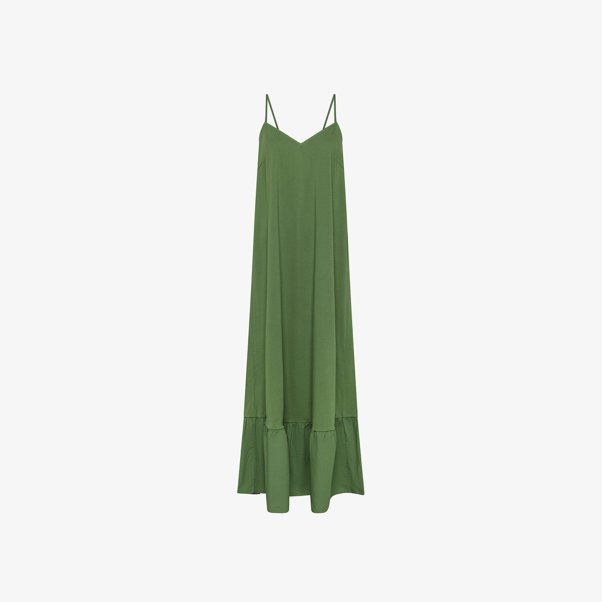 Sage green cotton dress