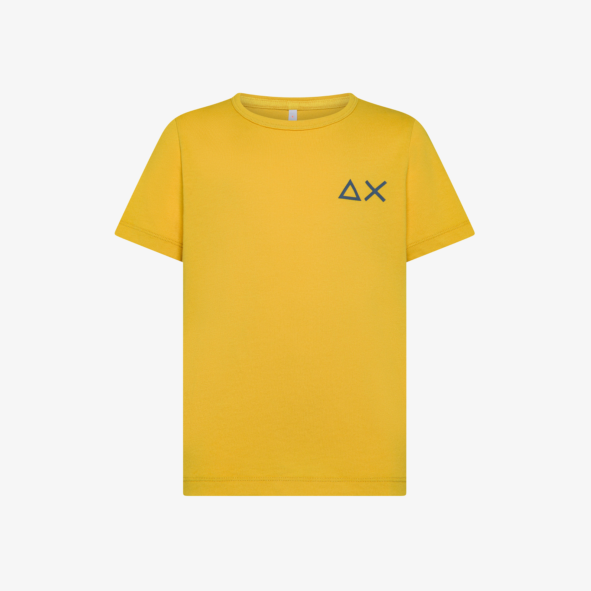 BOY'S T-SHIRT BIG LOGO S/S YELLOW