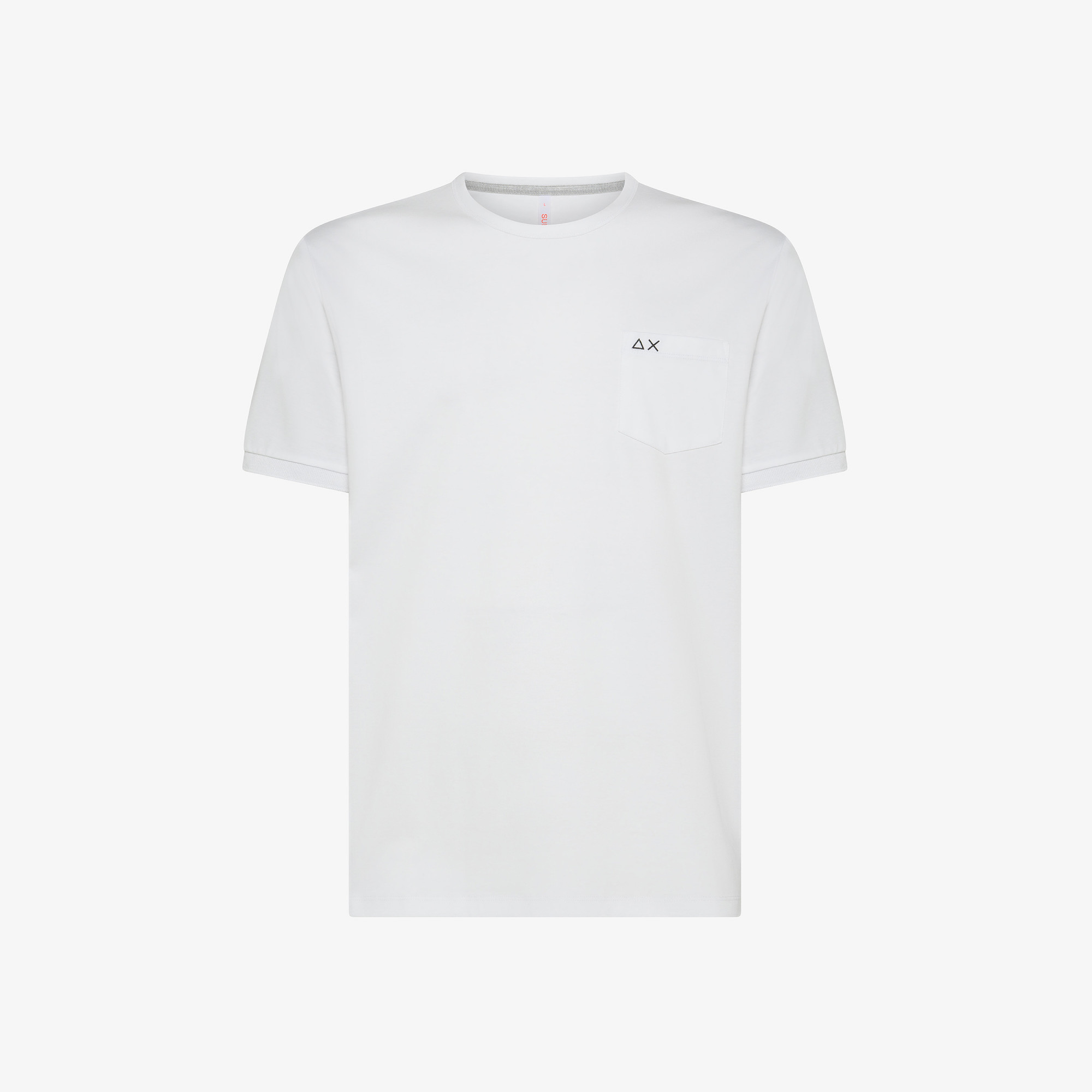 Cotton T-shirt with pocket WHITE