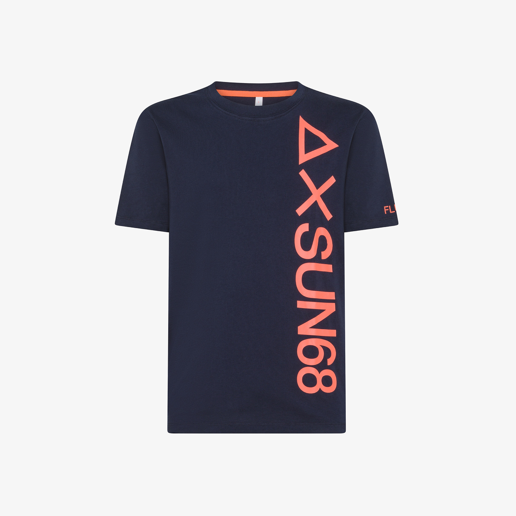 T-shirt in cotone NAVY BLUE