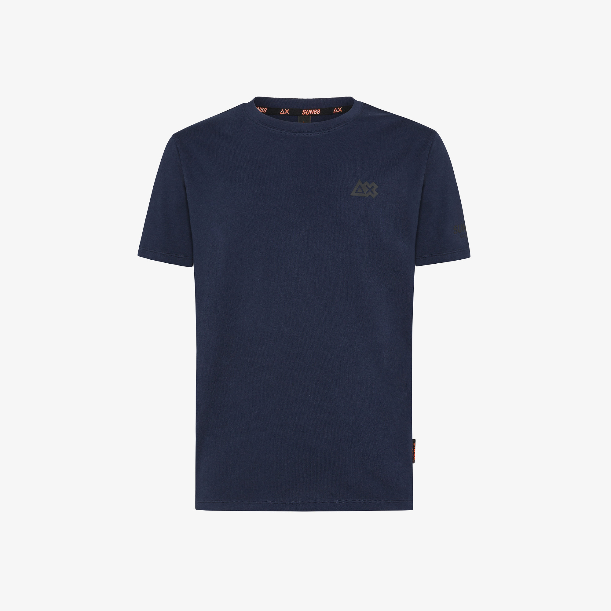 Cotton T-shirt NAVY BLUE