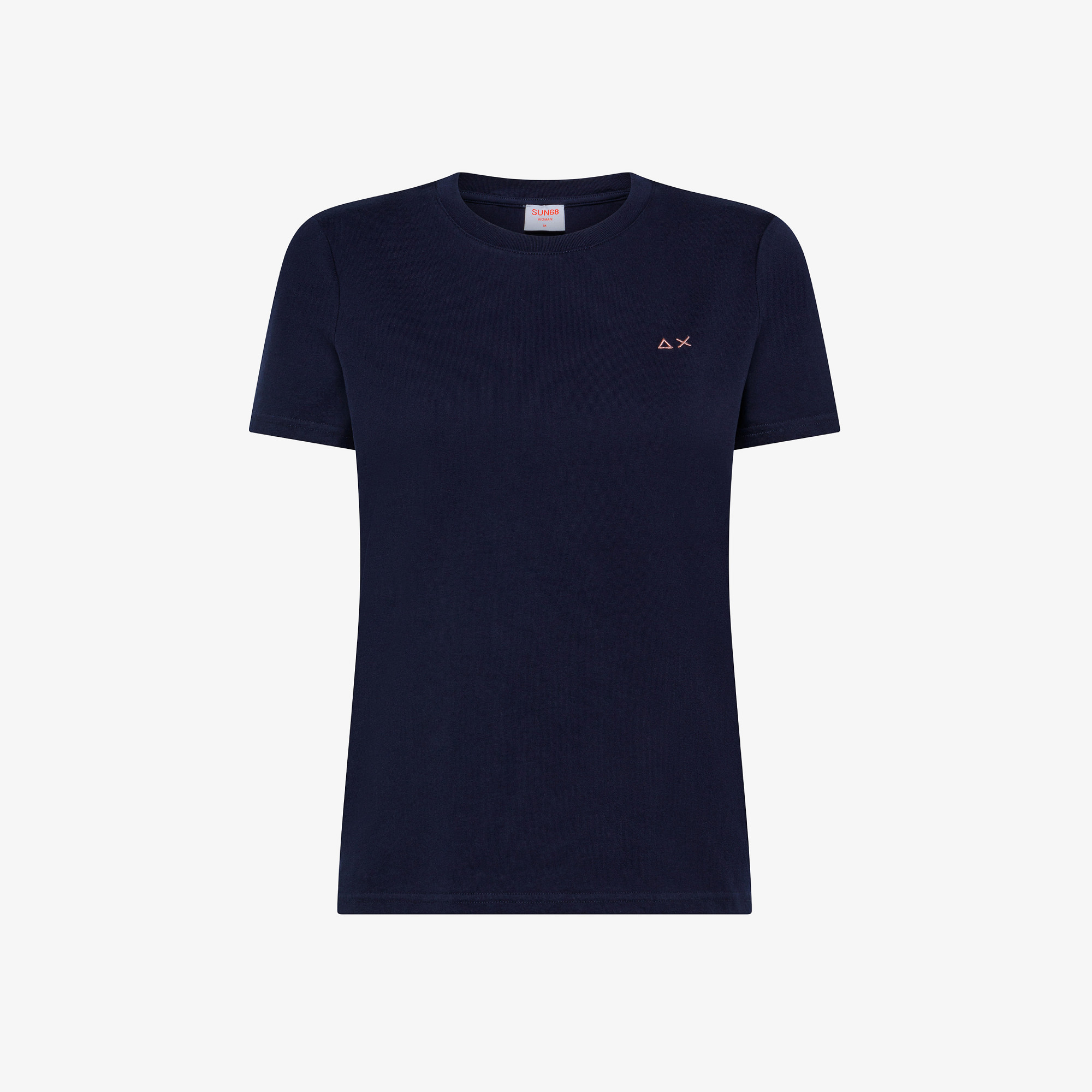 T-shirt in cotone NAVY BLUE