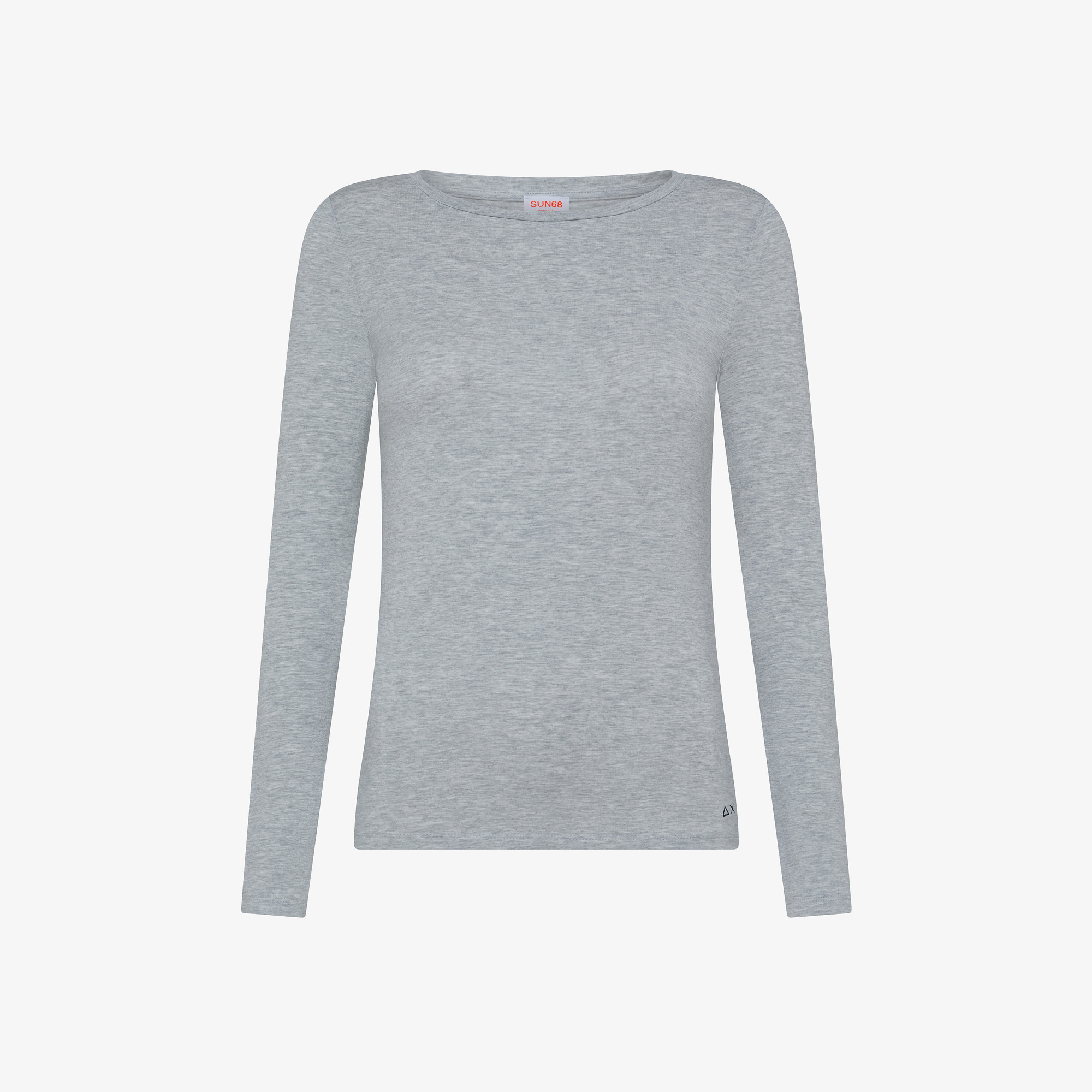 T-shirt in cotone GRIGIO MEDIO