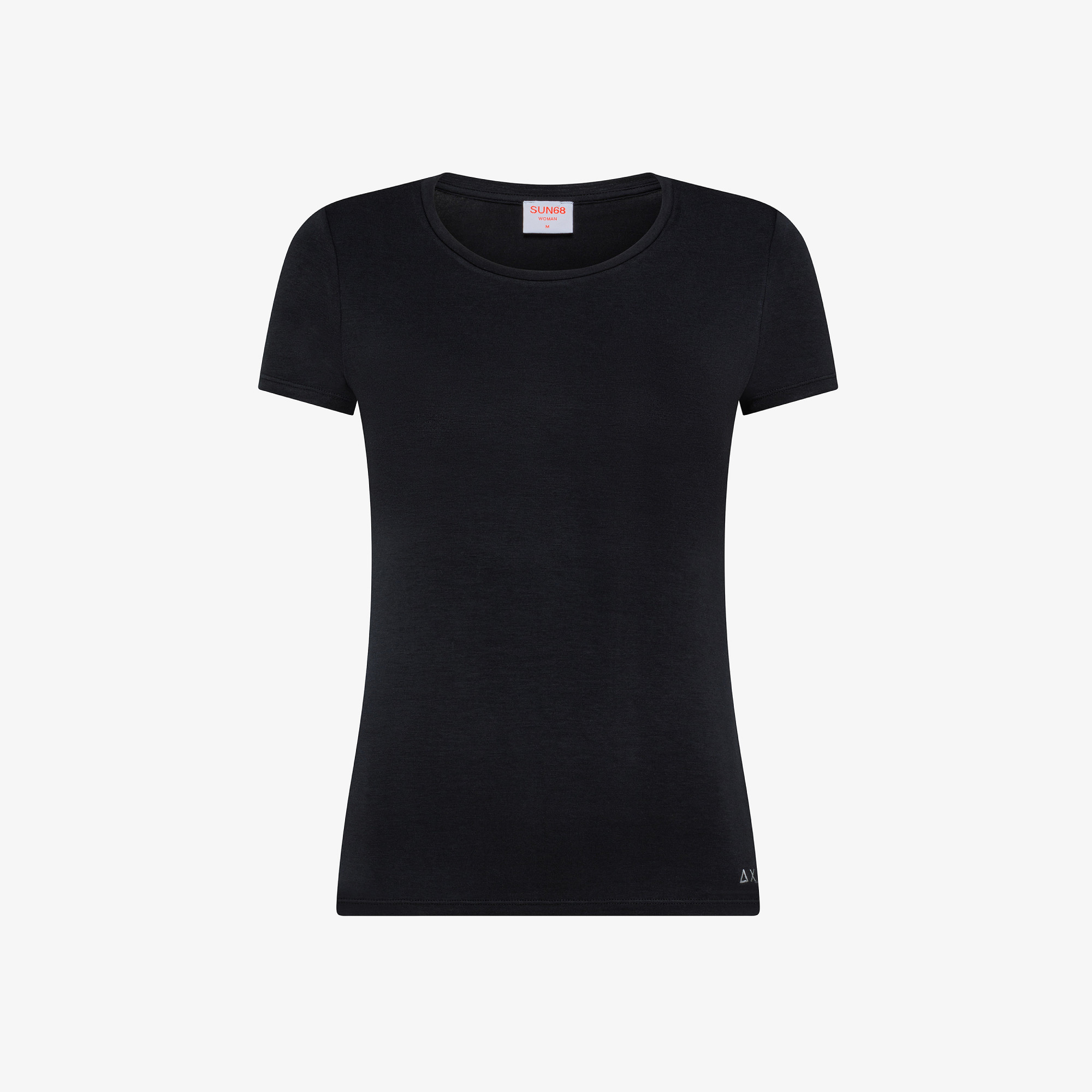 TSHIRT ROUND NECK S/S BLACK