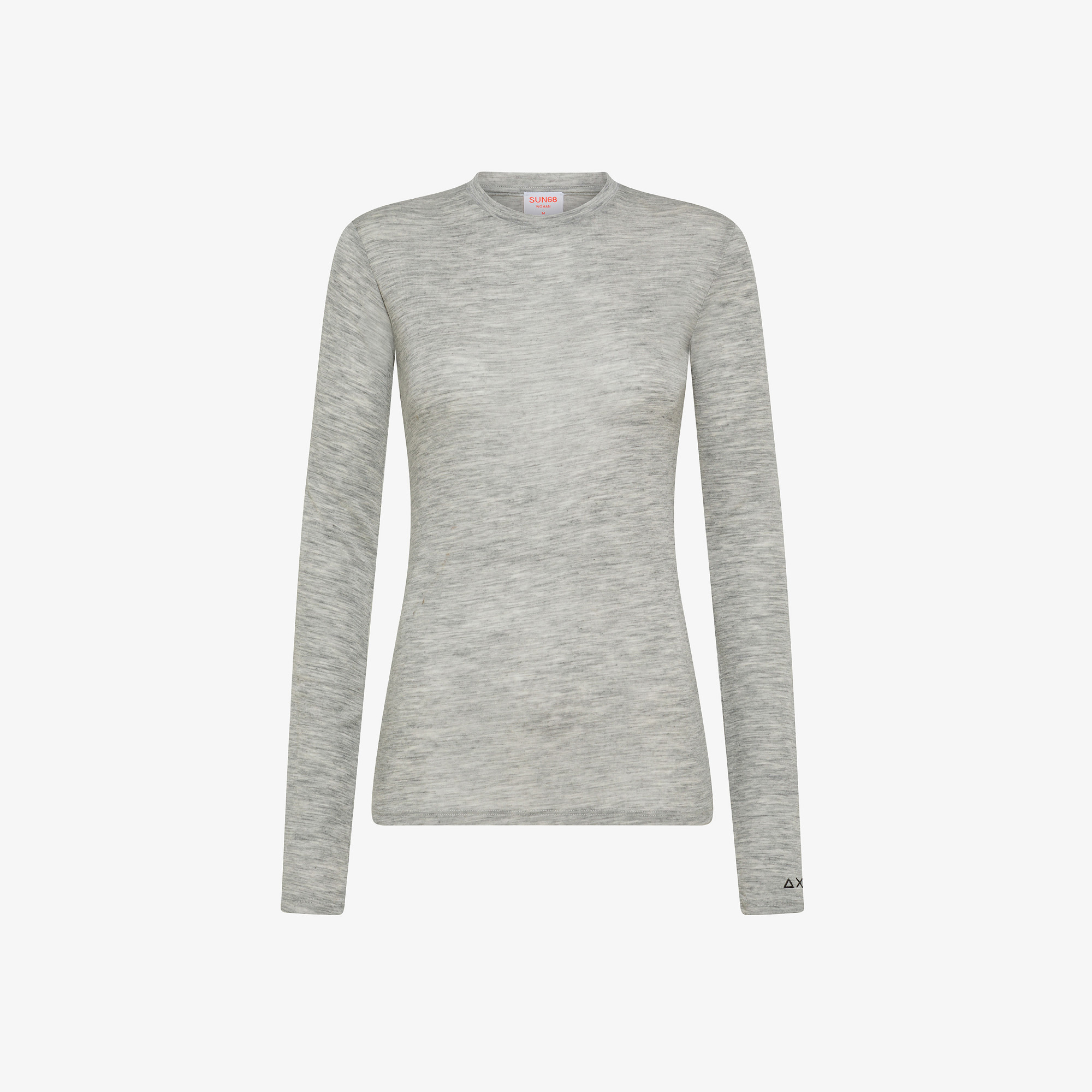 Wool T-shirt MEDIUM GREY