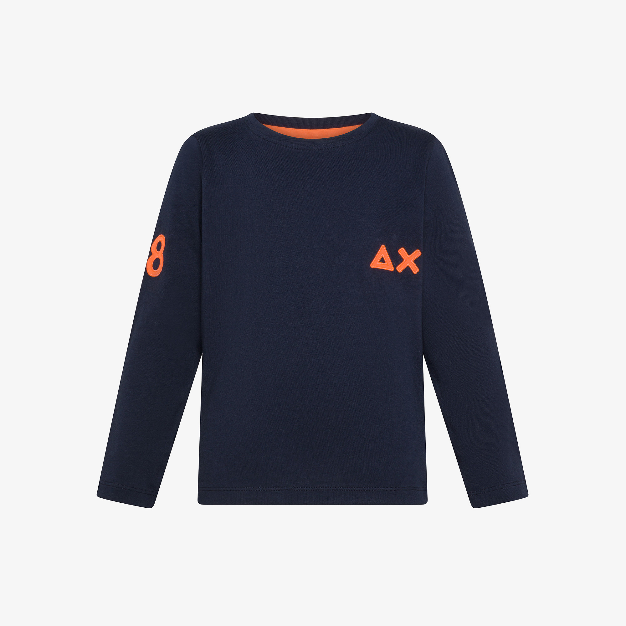 Cotton T-shirt NAVY BLUE