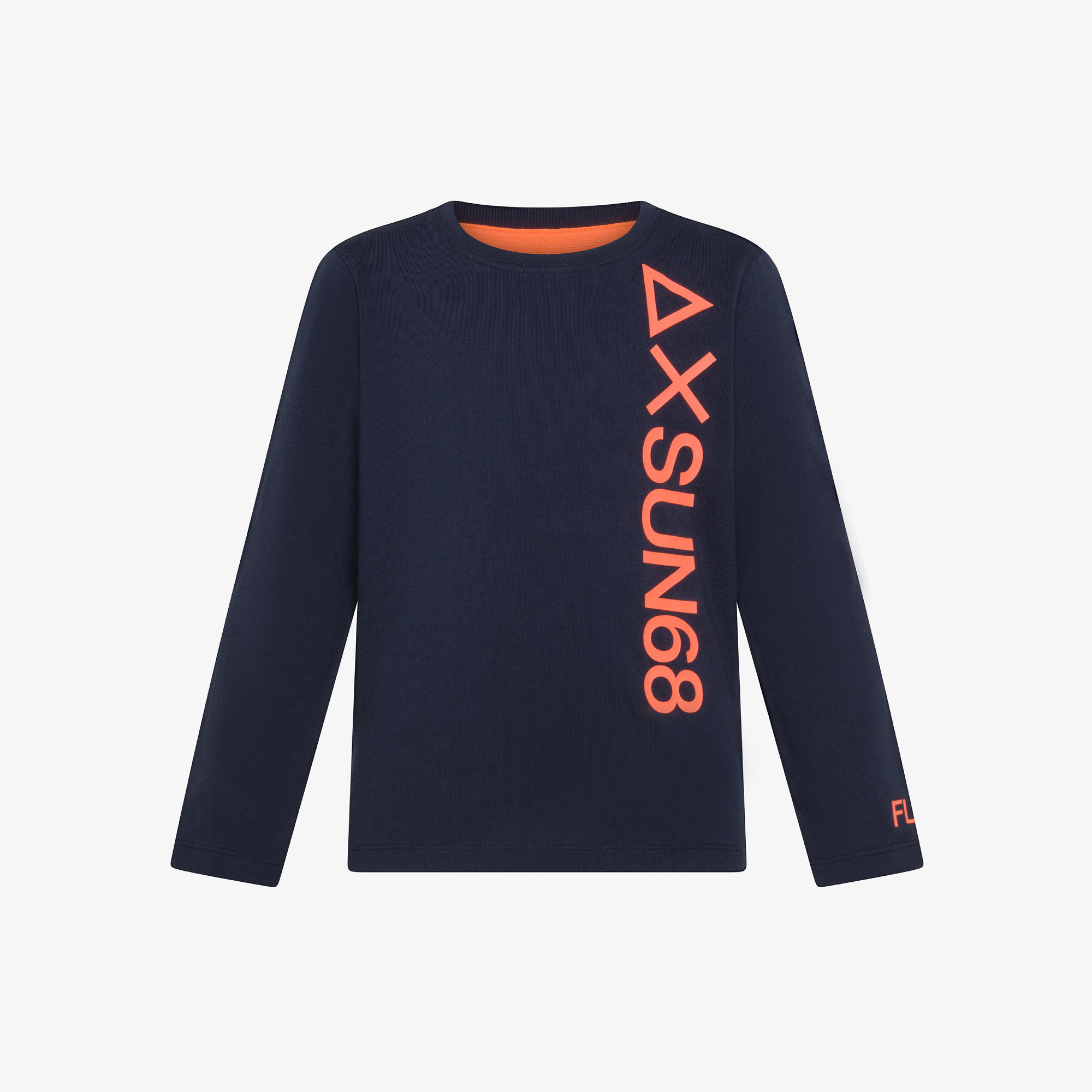 Cotton T-shirt NAVY BLUE