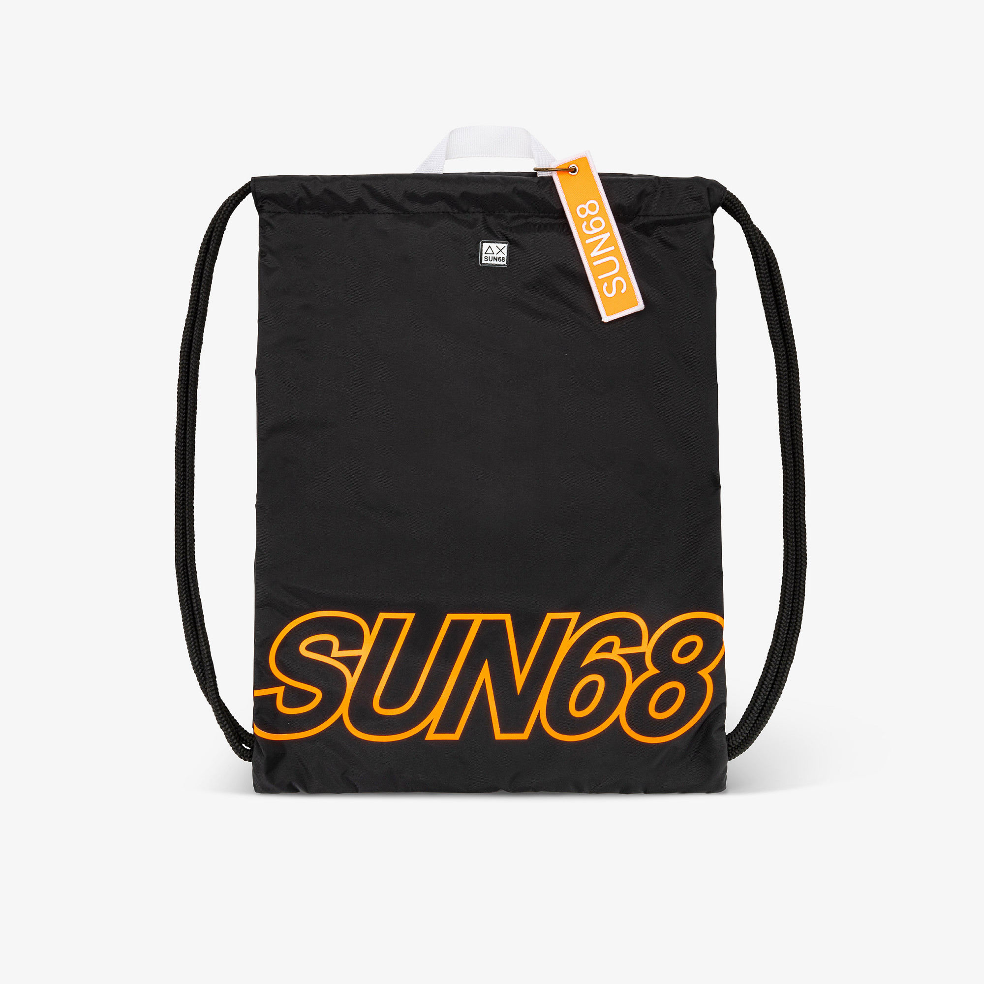 SHOE BAG BLACK/ORANGE FLUO